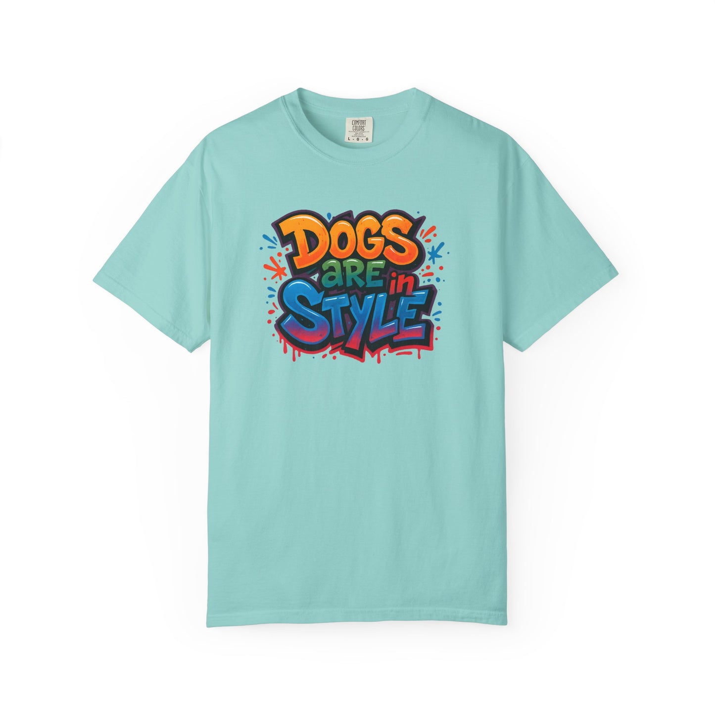 Stylish Dog Lovers T-Shirt - "Dogs are in STYLE"
