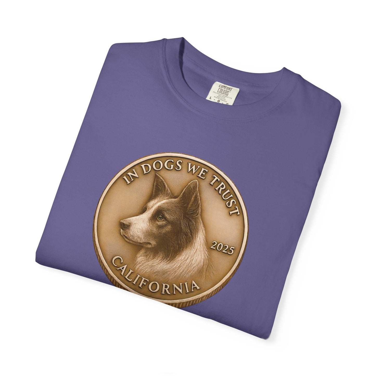 California State Coin T-Shirt Collection - Proud Dog Breed Illustrations