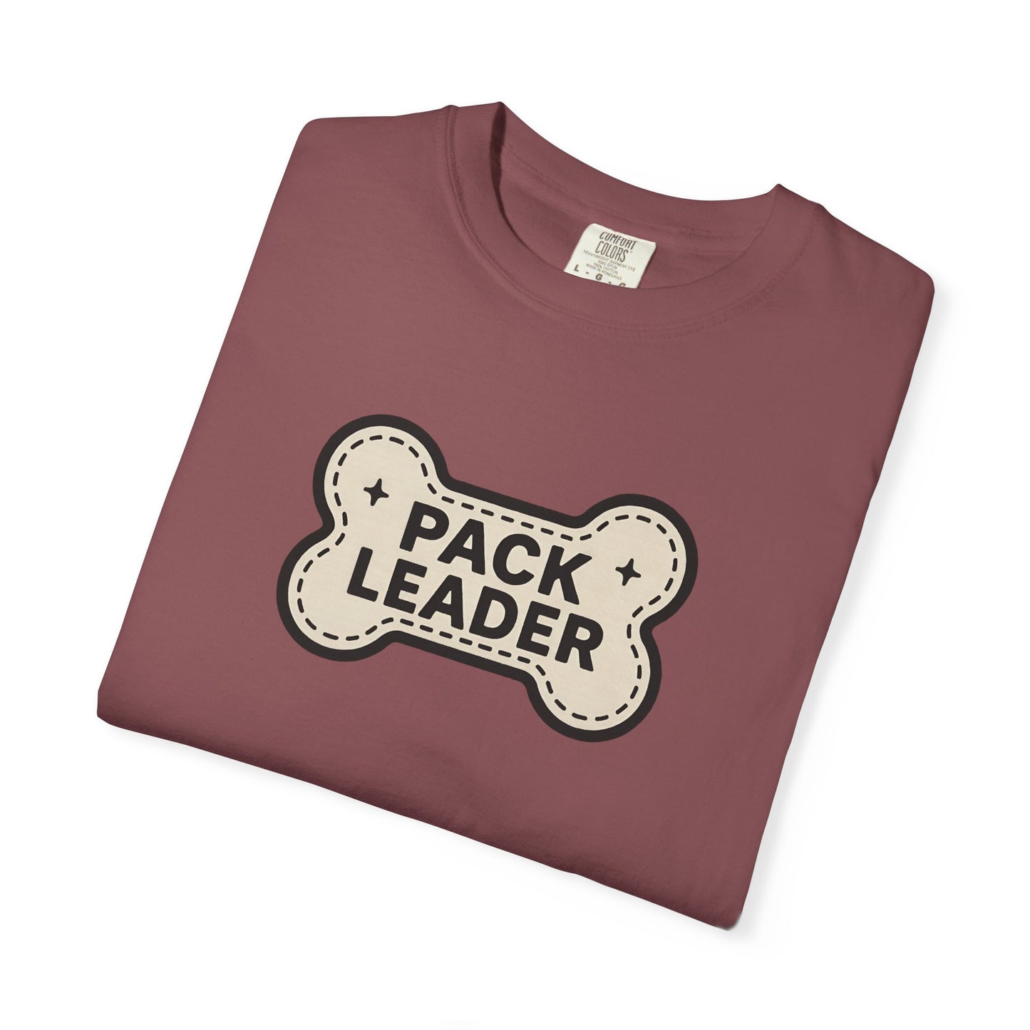 Pack Leader Unisex Garment-Dyed T-Shirt | Funny Dog Owner Gift, Pet Lover Tee, Casual Wear, Dog Mom, Animal Rescue Apparel