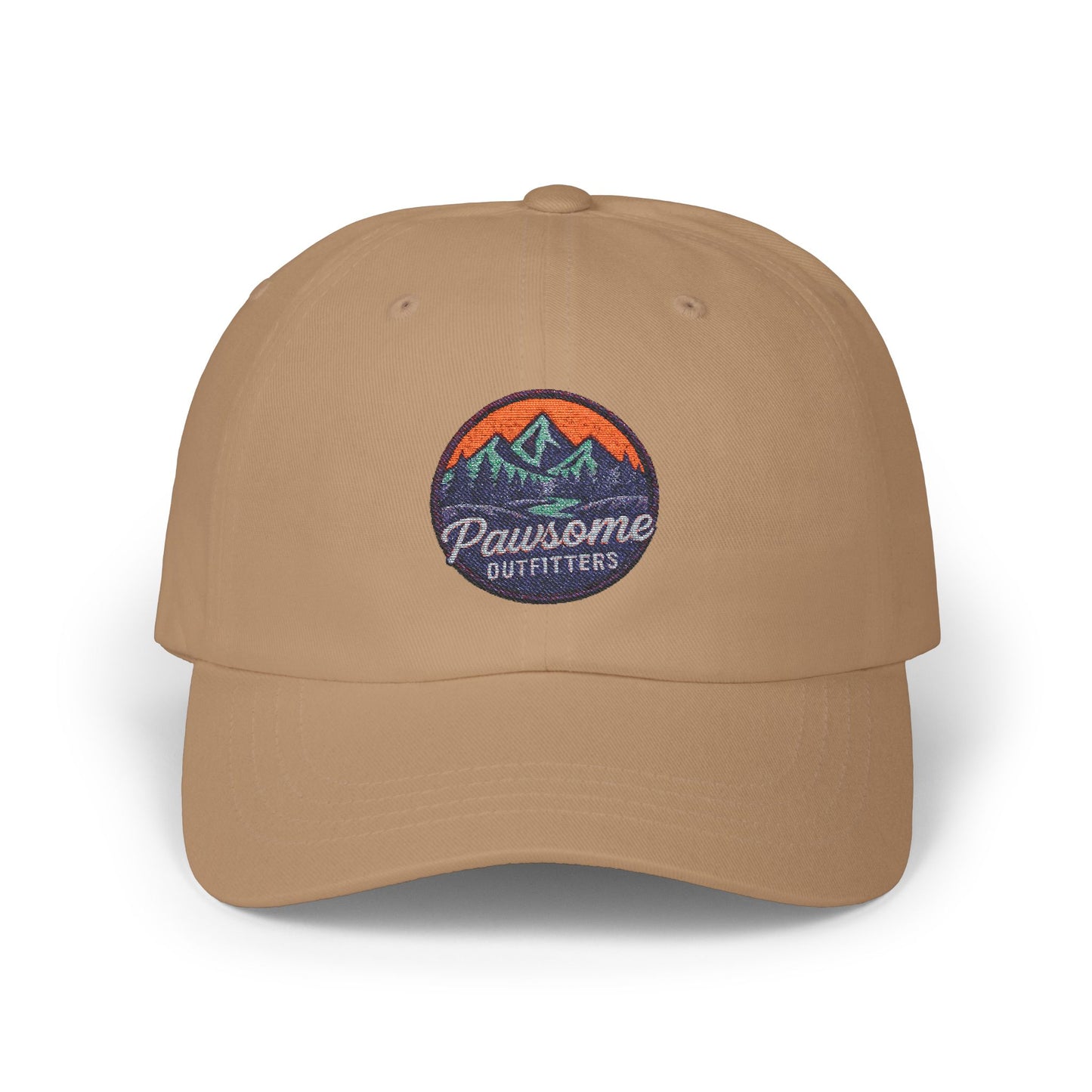 Classic Pawsome Outdoor Dad Cap - Casual Summer Hat, Gift for Dad, Hiking Cap, Adjustable Dad Hat, Adventure Ready Headwear