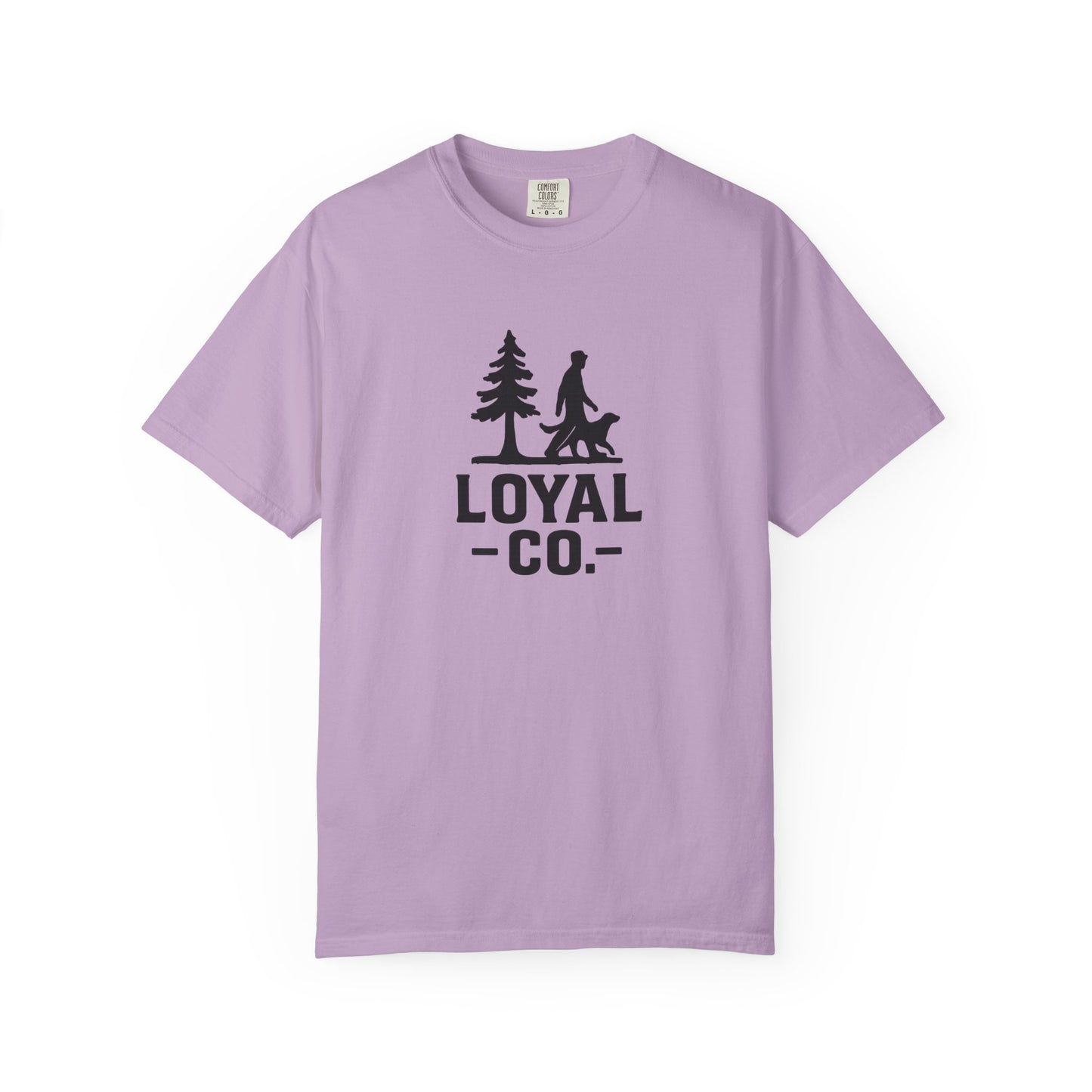 Loyal Co. Unisex Garment-Dyed T-shirt – Perfect for Outdoor Enthusiasts, Casual Wear, Gifts, and Eco-Friendly Fashion