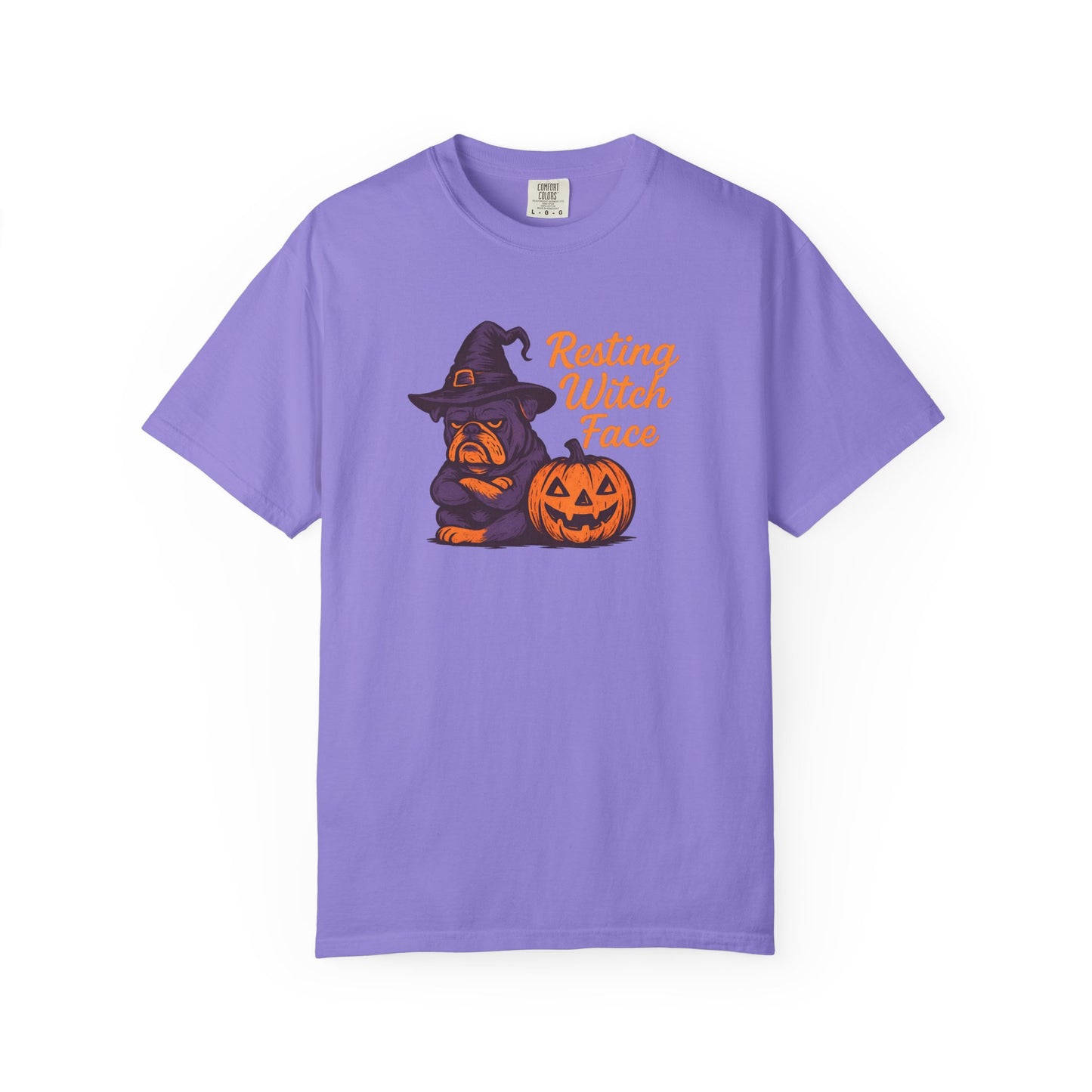 Halloween Witch T-Shirt, Funny Resting Witch Face Tee, Unisex Halloween Apparel, Spooky Season Shirt, Fall Festive Wear