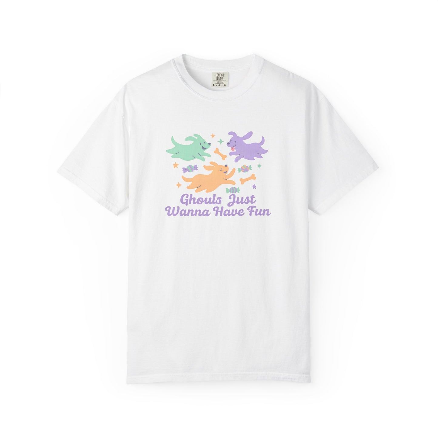 Ghouls Just Wanna Have Fun T-Shirt, Fun Halloween Tee, Unisex Casual Shirt, Ghoul Lover Gift, Spooky Season Apparel, Fall Party Wear