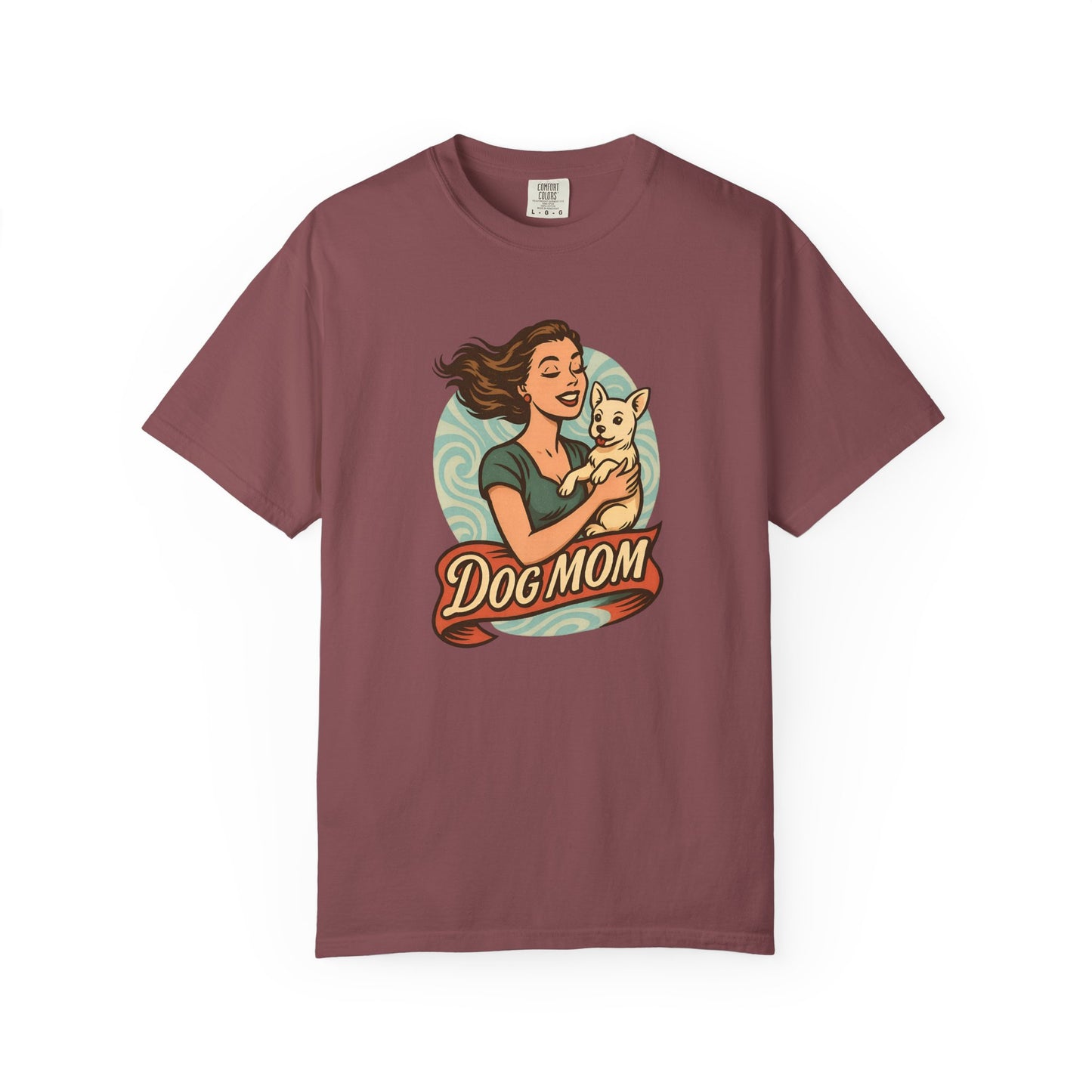 Dog Mom T-Shirt, Unisex Tee for Pet Lovers, Gift for Dog Owners, Casual Wear, Animal Lover Apparel