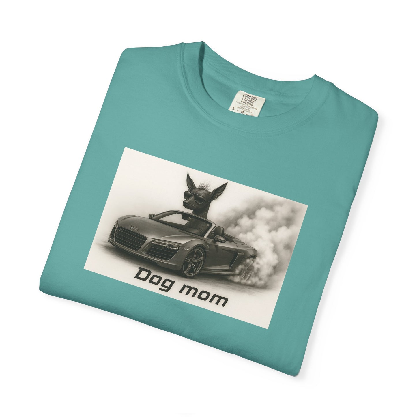 Dog Mom - Mexican Hairless - “Cool Dogs in Cool Cars” T-Shirt Collection! 🐶🚗