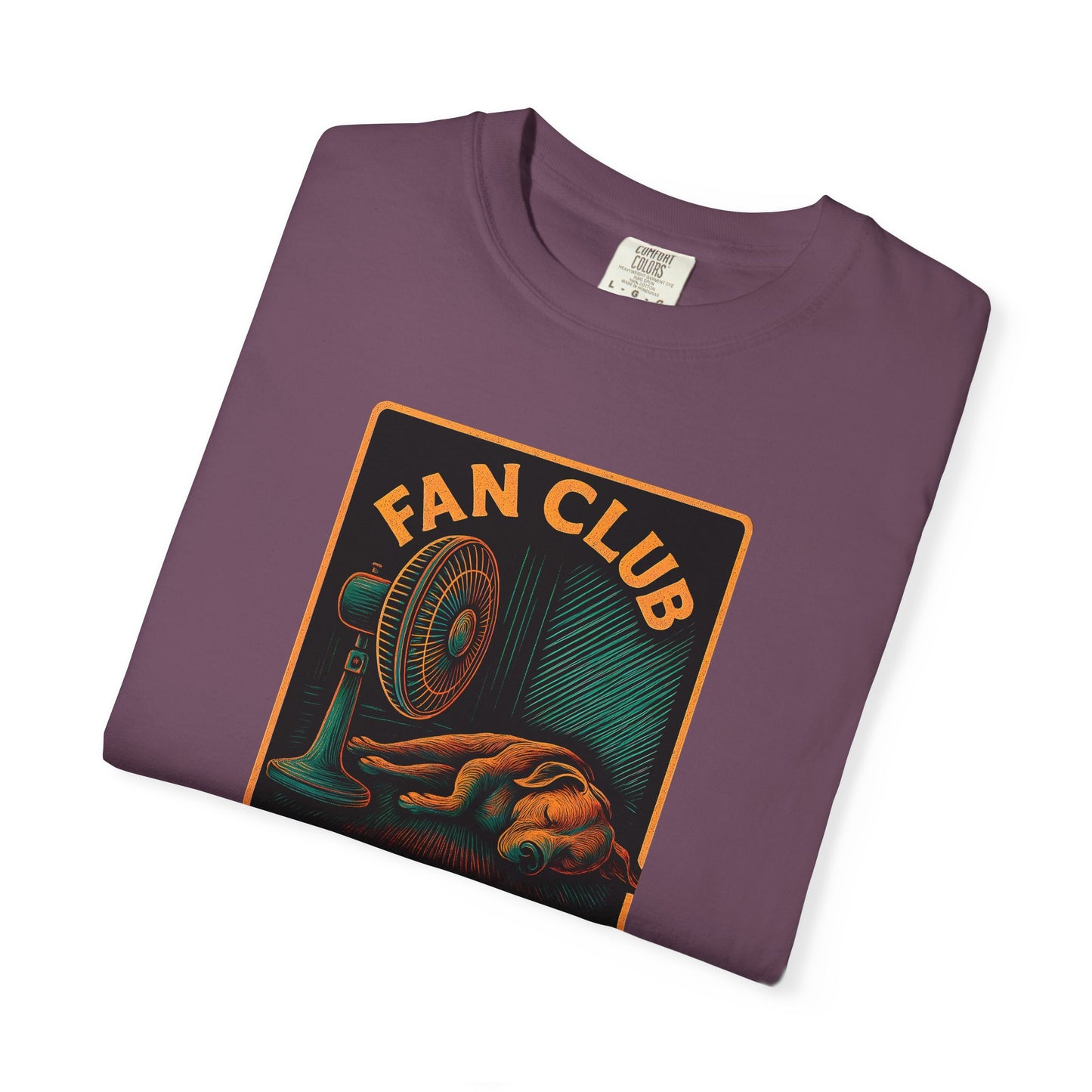 Fan Club President Unisex T-shirt, Garment-Dyed Tee, Unique Gift, Club Member Apparel, Casual Wear, Fan Merchandise