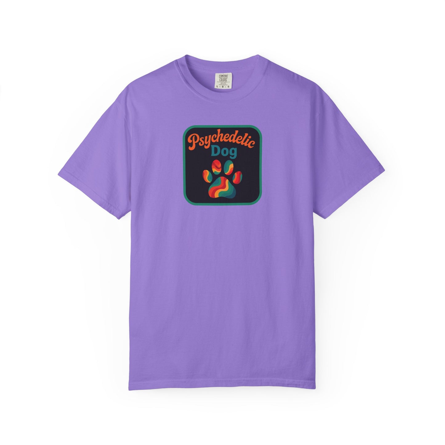 Psychedelic Dog T-shirt