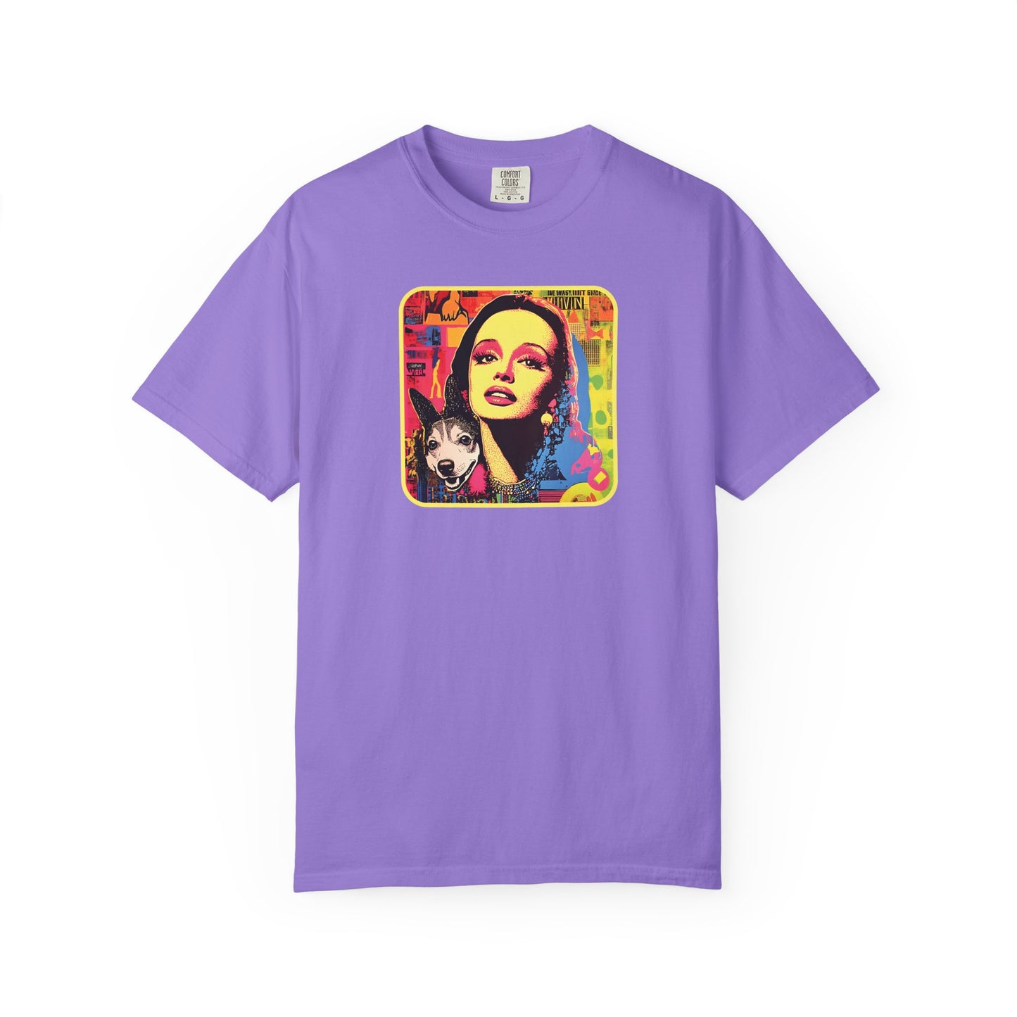 Pop Art Mom and Dog T-Shirt