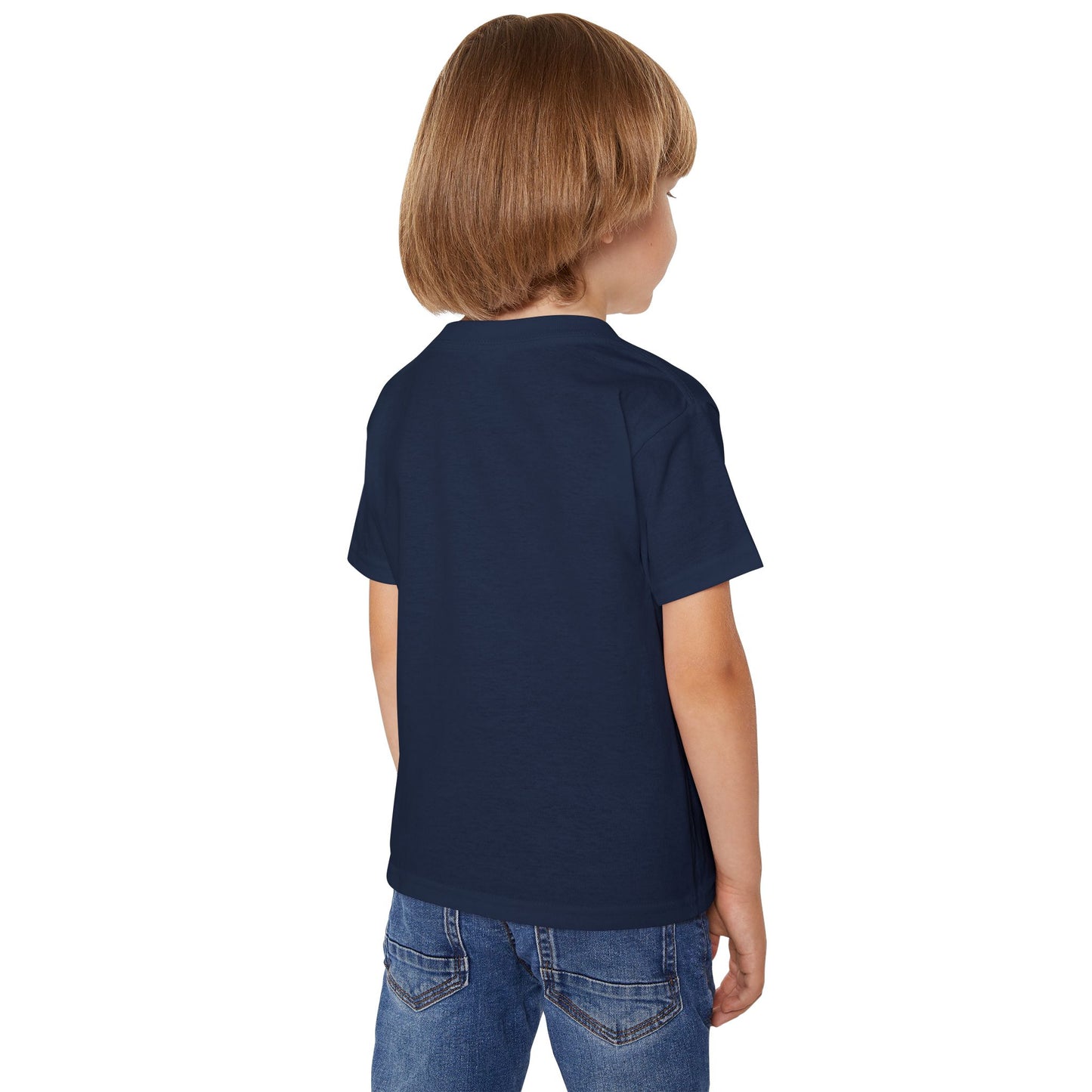 Glow Pup Mode Toddler T-Shirt, Cute Dog Shirt, Kids Graphic Tee, Pet Lover Gift, Playful Toddler Clothing