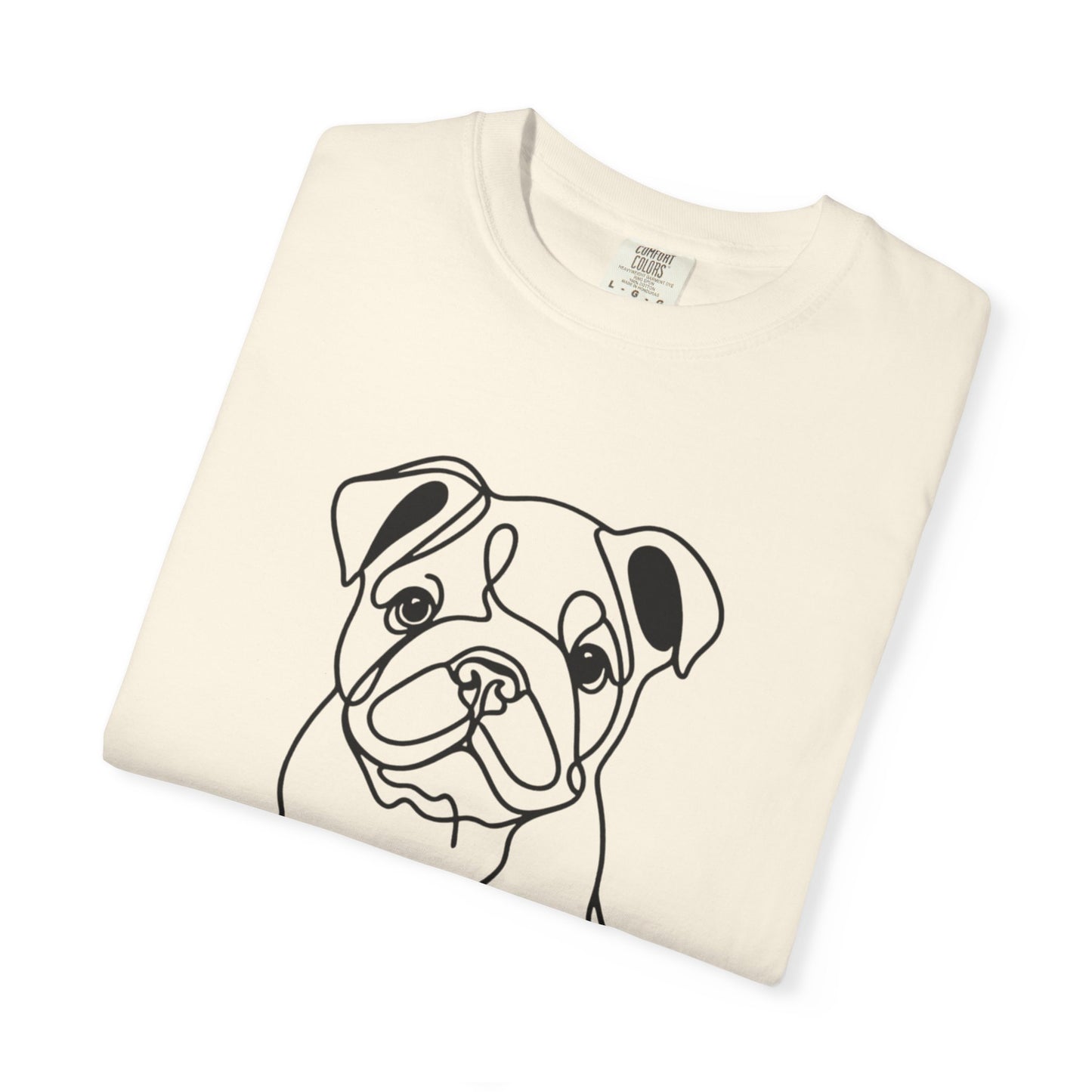 Adorable Bulldog Graphic Unisex T-Shirt