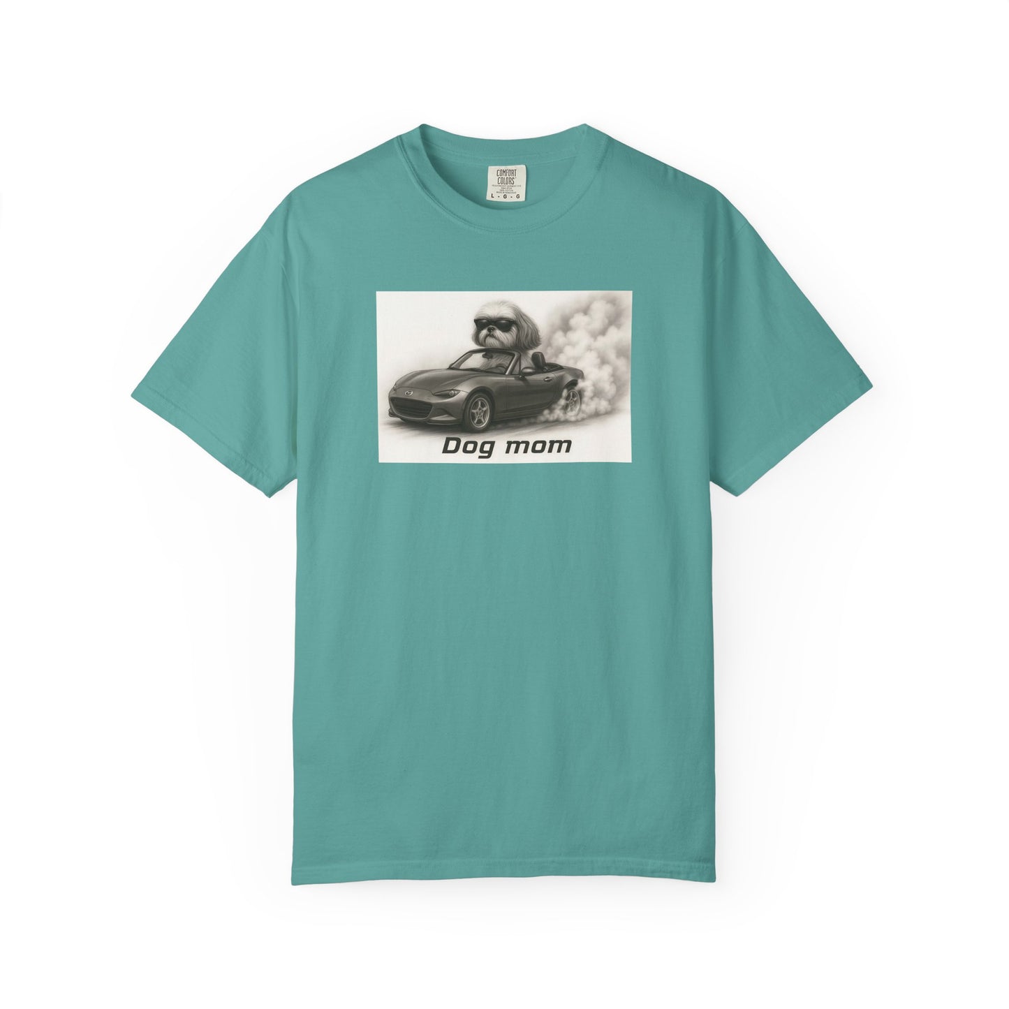 Dog Mom - Shih Tzu - “Cool Dogs in Cool Cars” T-Shirt Collection! 🐶🚗