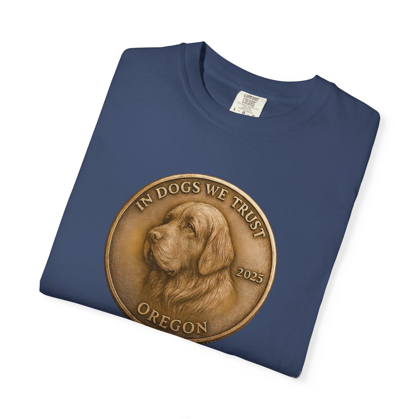 Oregon State Coin T-Shirt Collection - Proud Dog Breed Illustrations
