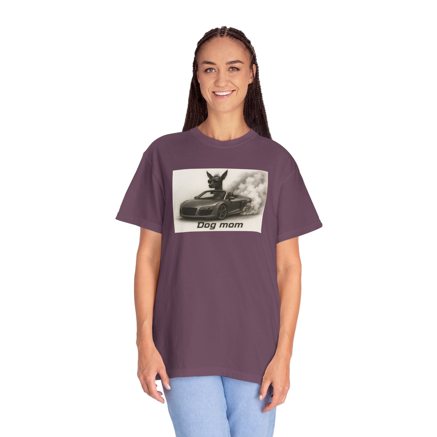 Dog Mom - Mexican Hairless - “Cool Dogs in Cool Cars” T-Shirt Collection! 🐶🚗