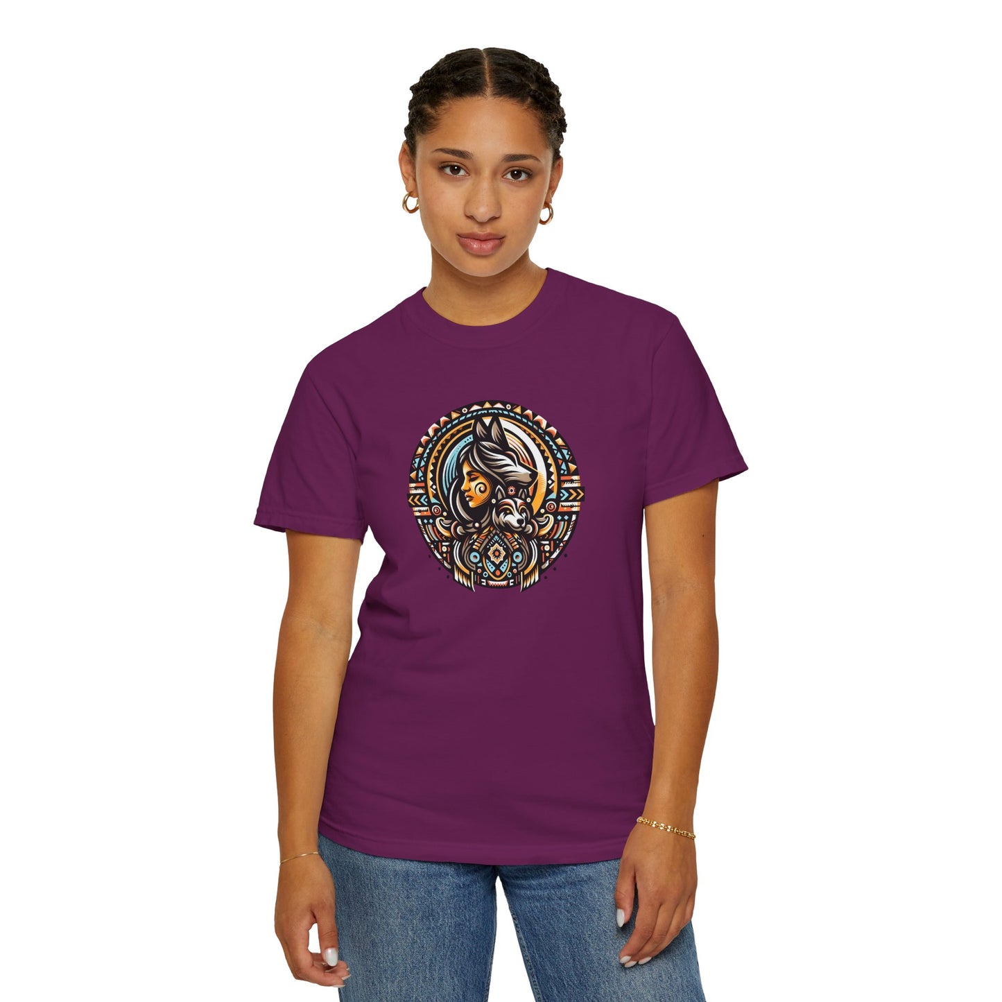 Tribal Art Unisex T-Shirt | Bohemian Style Tee, Graphic Tee, Casual Wear, Unique Gifts, Summer Fashion