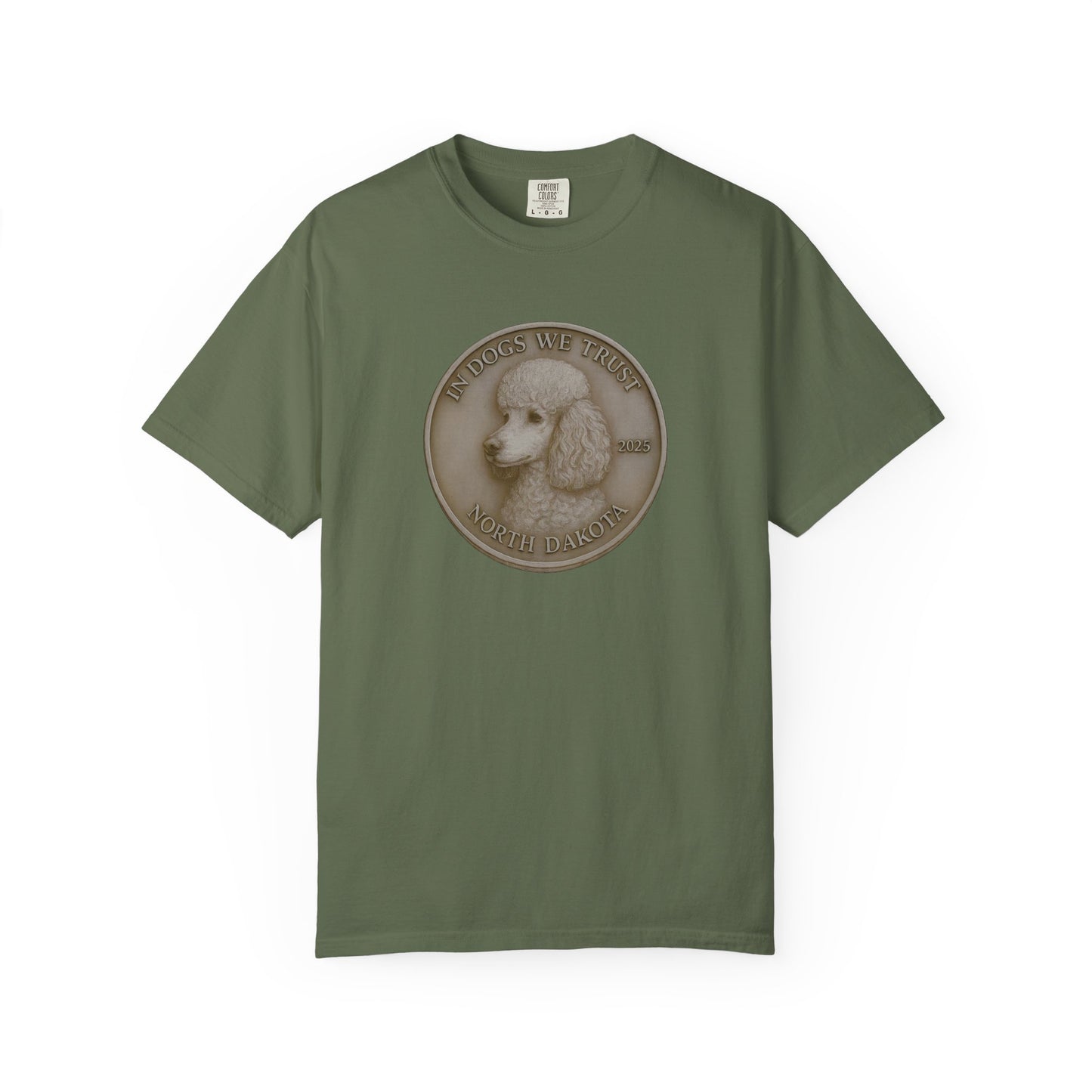 North Dakota State Coin T-Shirt Collection - Proud Dog Breed Illustrations