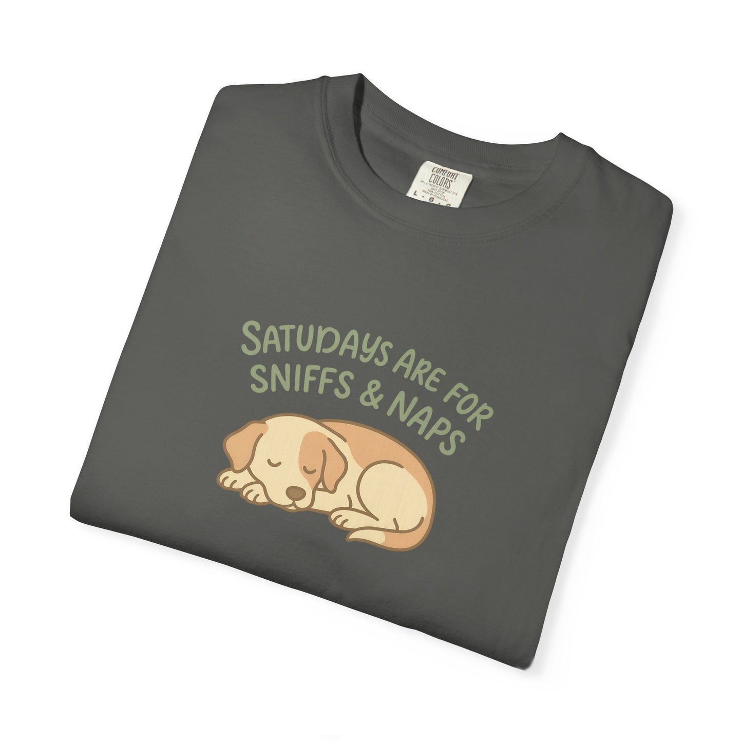 Saturdays are for naps Dog Dad T-Shirt