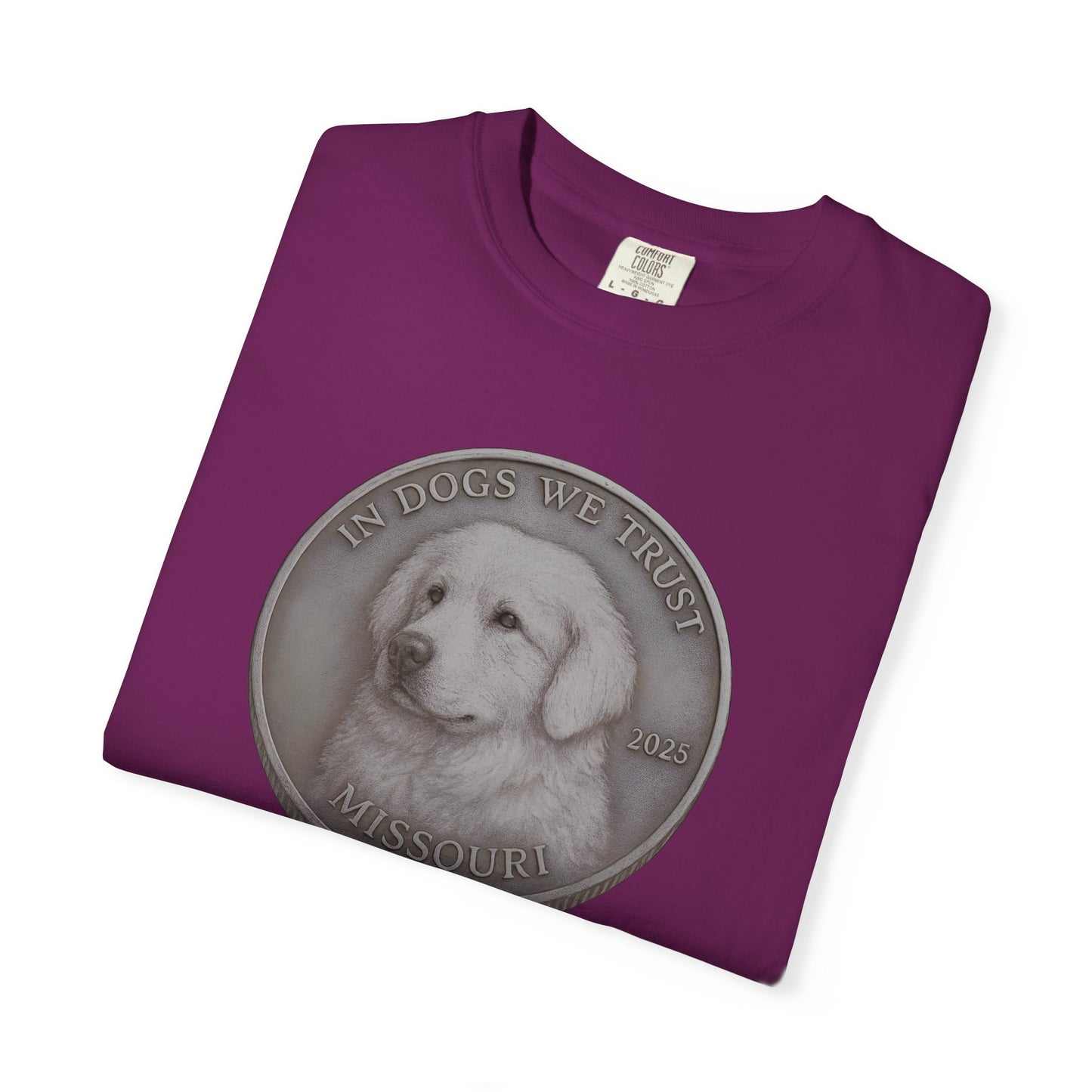 Missouri State Coin T-Shirt Collection - Proud Dog Breed Illustrations