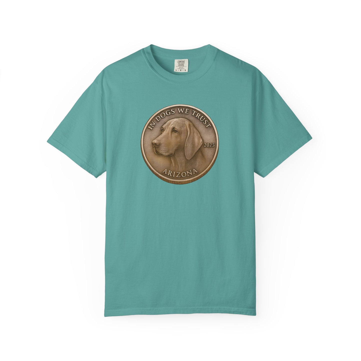 Arizona State Coin T-Shirt Collection - Proud Dog Breed Illustrations