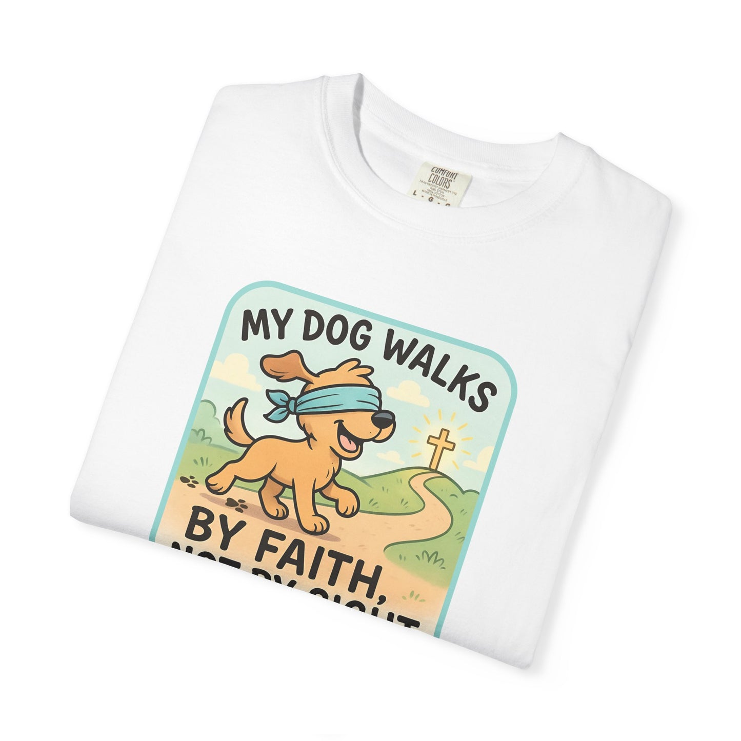 Faith-Inspired Dog Lover T-Shirt, Pet Owner Gifts, Cute Dog Apparel, Faith and Pets Merchandise, Casual Summer Wear