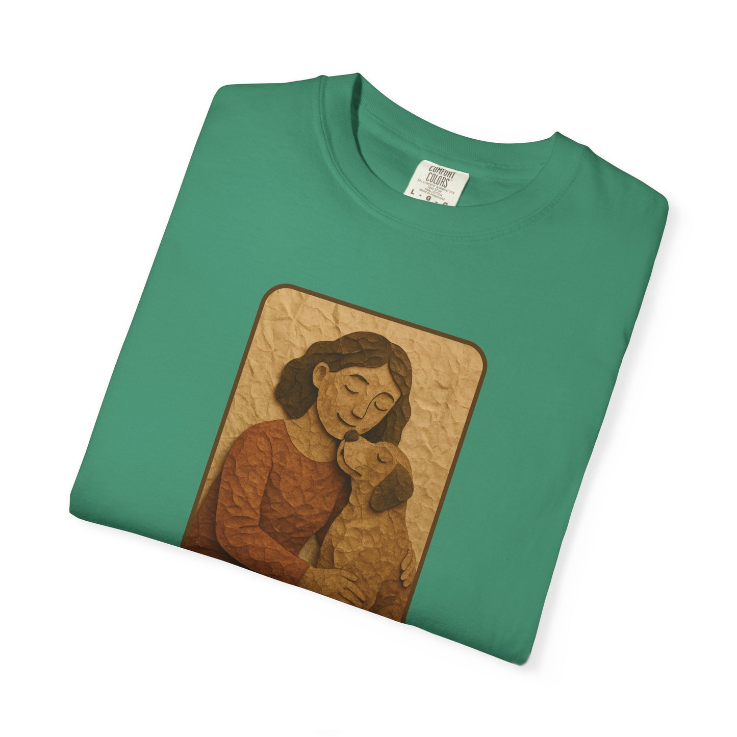 Dog Mom T-shirt - Unisex Garment-Dyed Tee for Pet Lovers