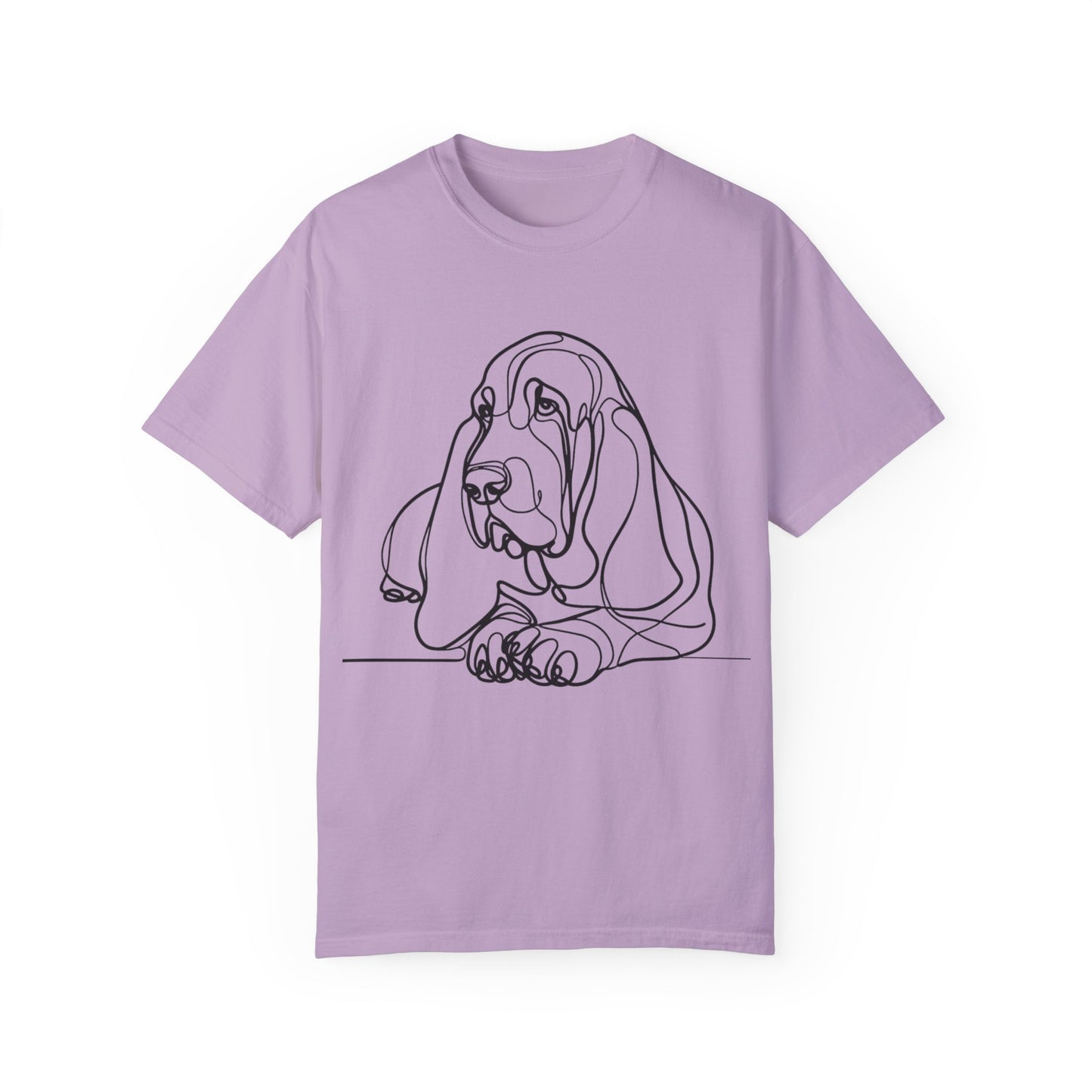 π Low & Loyal β Basset Hound Line Art Tee