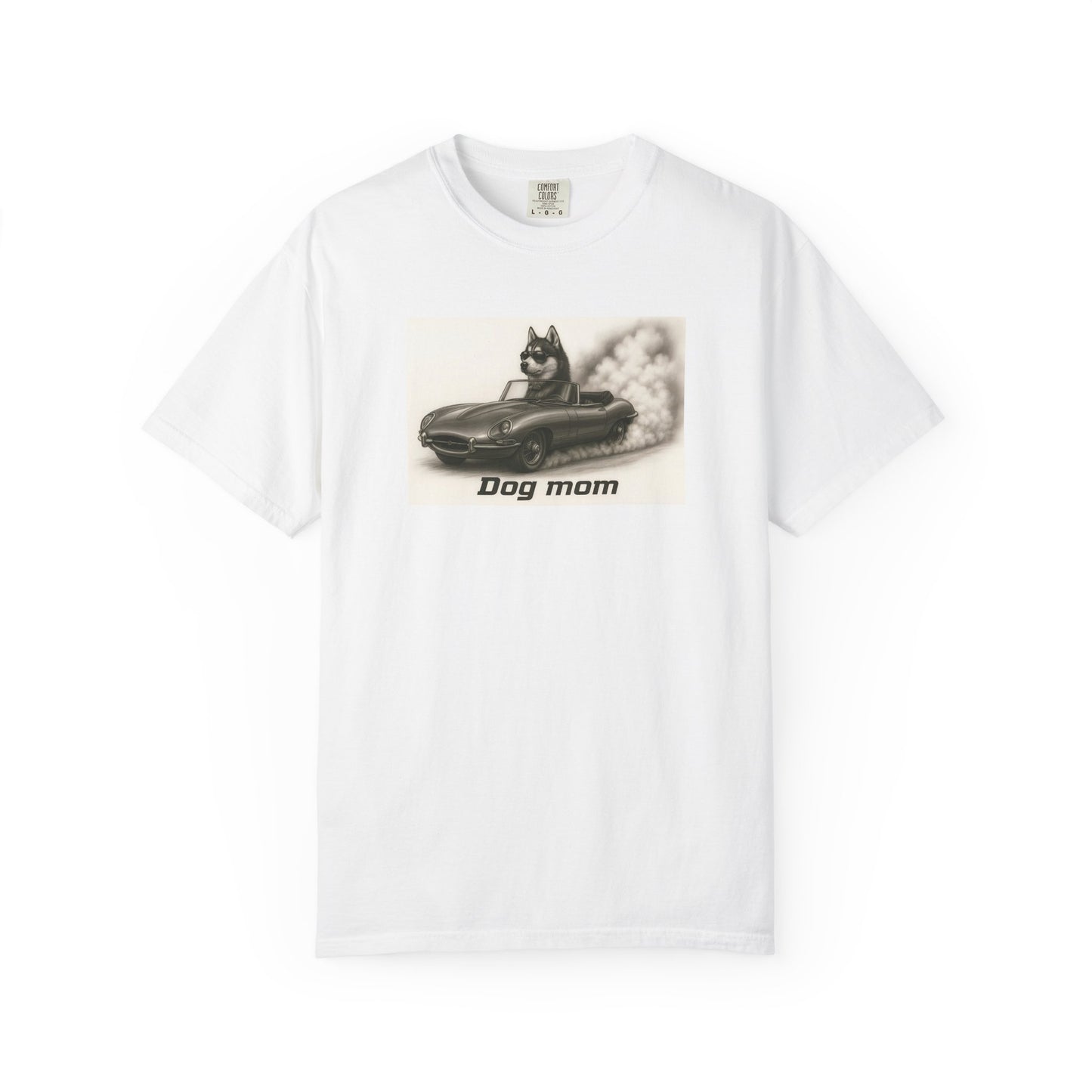 Dog Mom - Siberian Husky - “Cool Dogs in Cool Cars” T-Shirt Collection! 🐶🚗