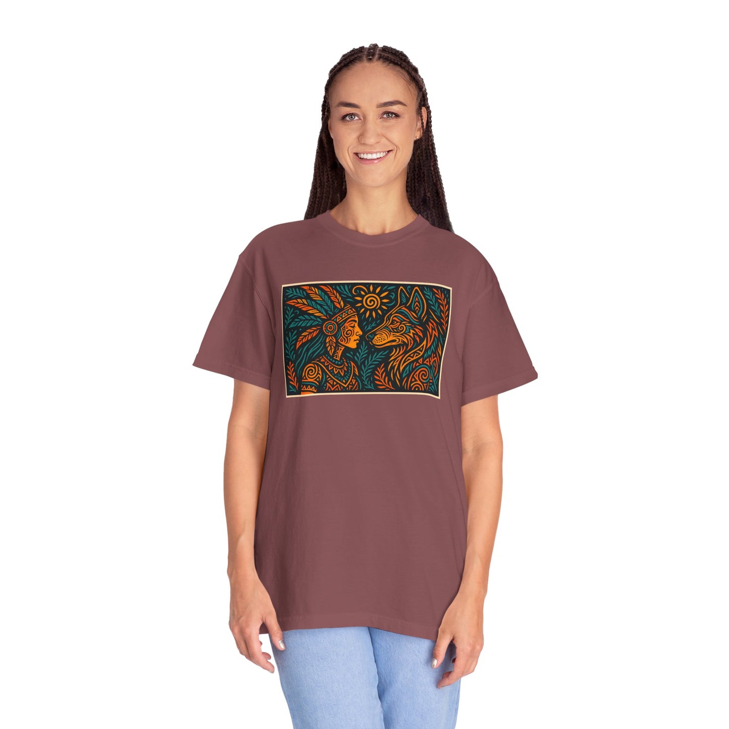 Nature-Inspired Unisex T-Shirt, Boho Casual Tee, Gift for Nature Lovers, Eco-Friendly Apparel, Stylish Everyday Top