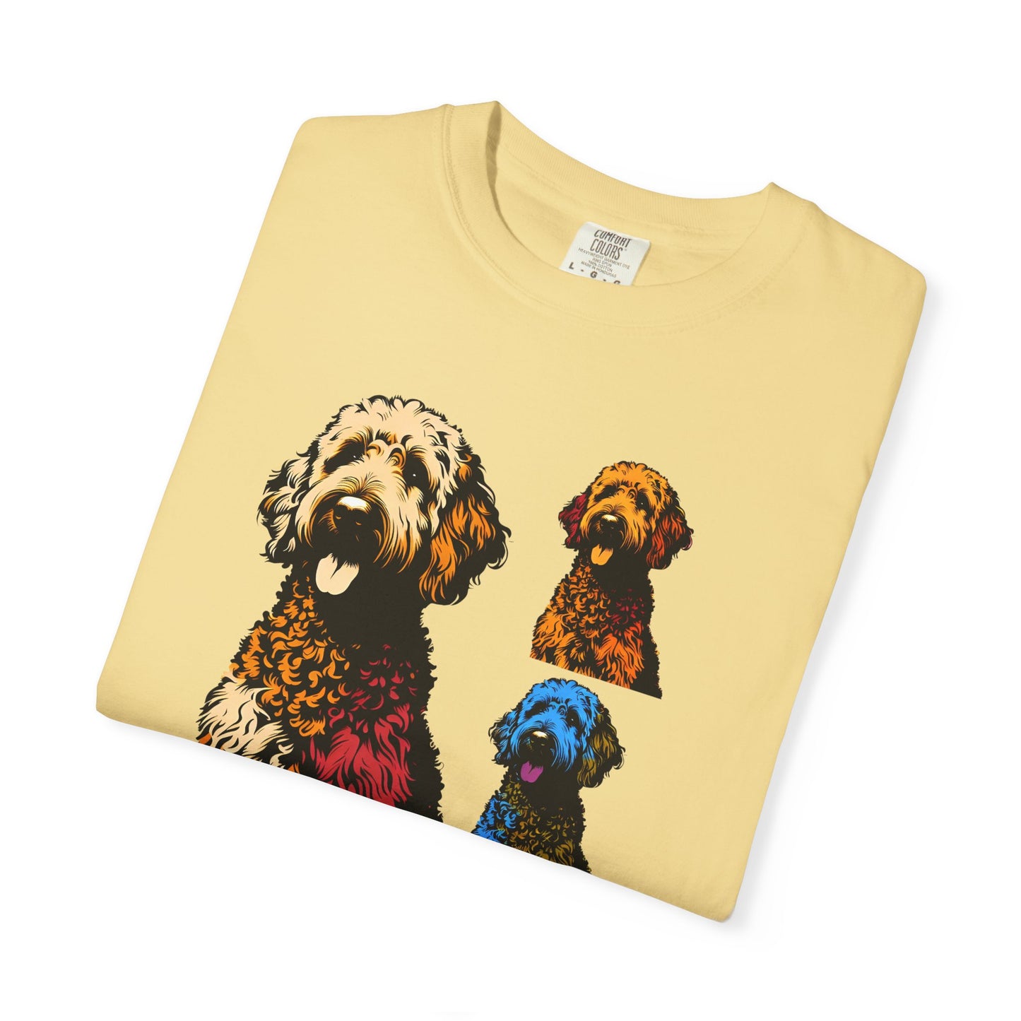 Labradoodle Love Tee – Color Splash Edition