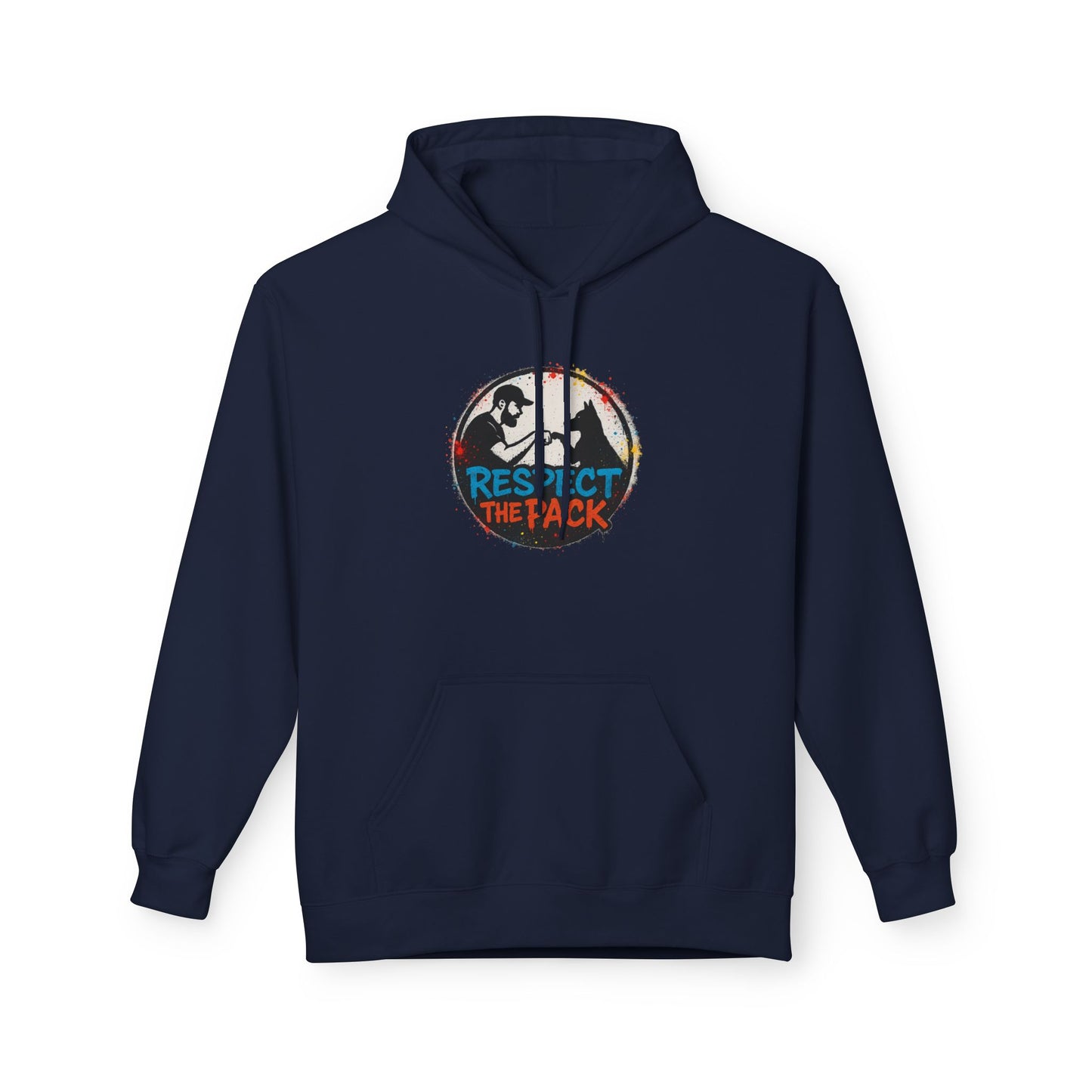 Dog Dad Fleece Hoodie, Unisex Softstyle Hooded Sweatshirt, Perfect Gift for Dog Lovers, Comfortable and Stylish
