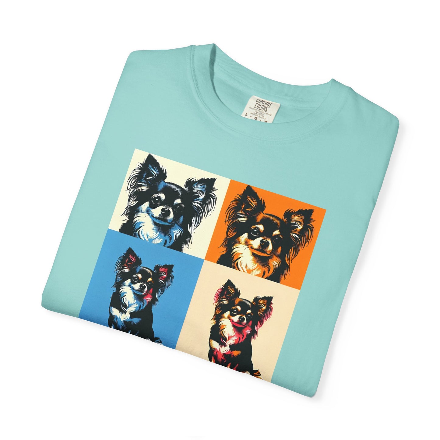 Chihuahua Pop Art Unisex T-shirt - Colorful Graphic Tee for Dog Lovers