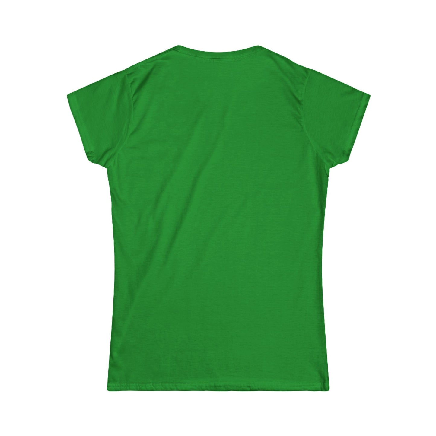 Women's Tee Colorful Dog and Flowers Artistic Design