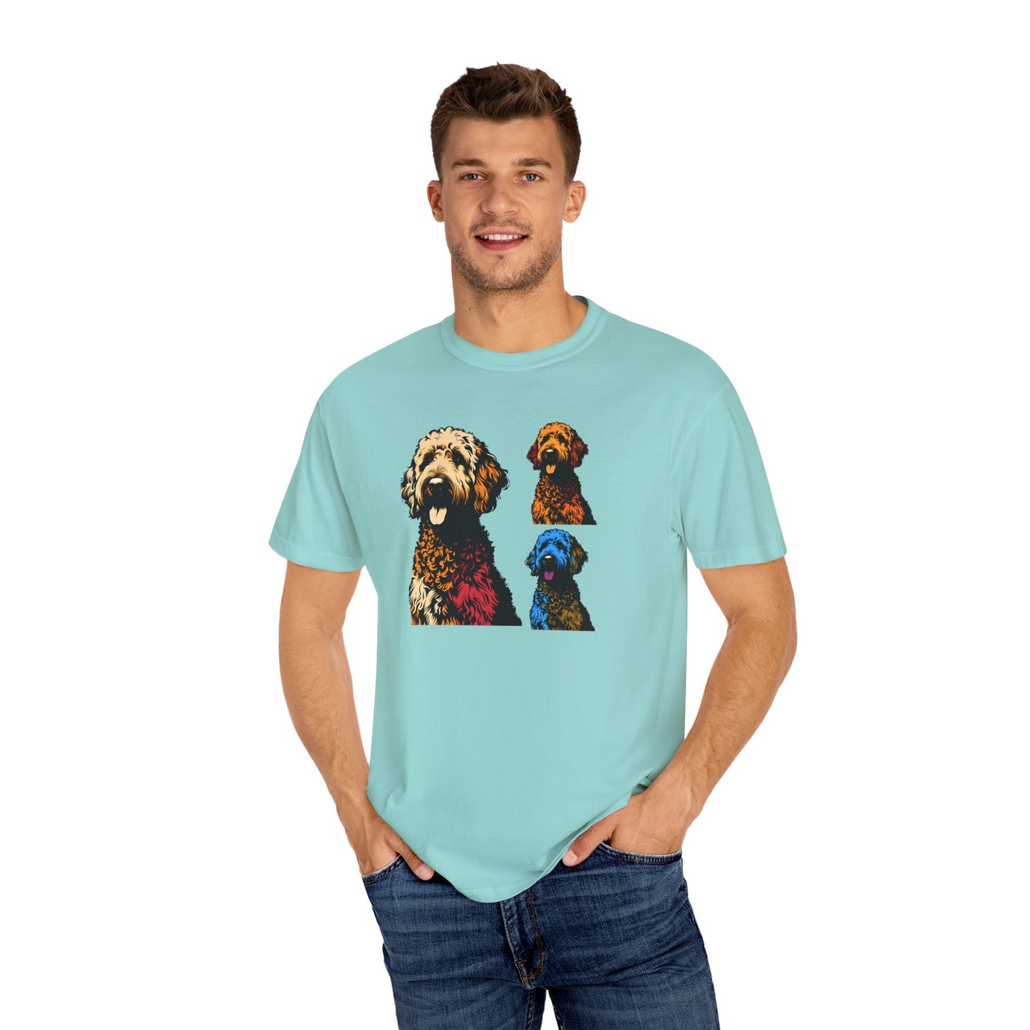 Labradoodle Love Tee – Color Splash Edition