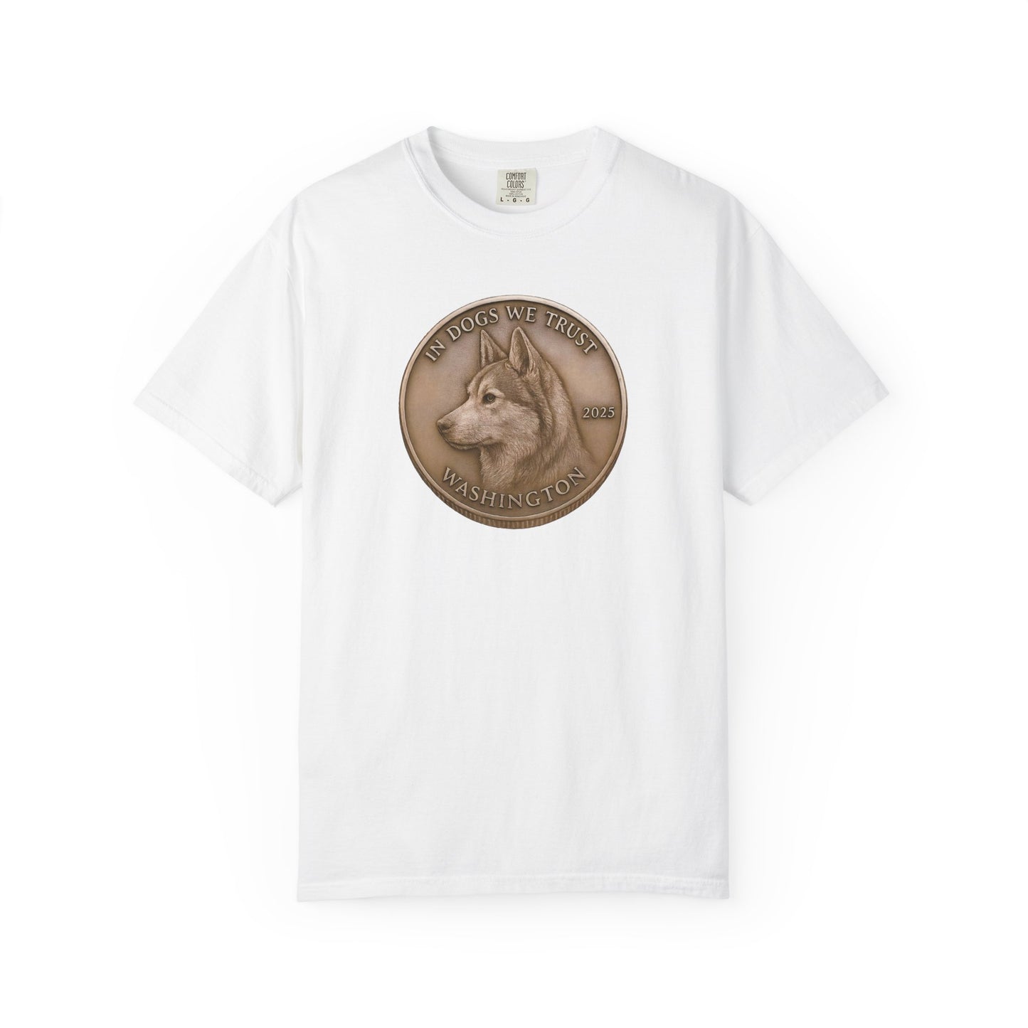 Washington State Coin T-Shirt Collection - Proud Dog Breed Illustrations