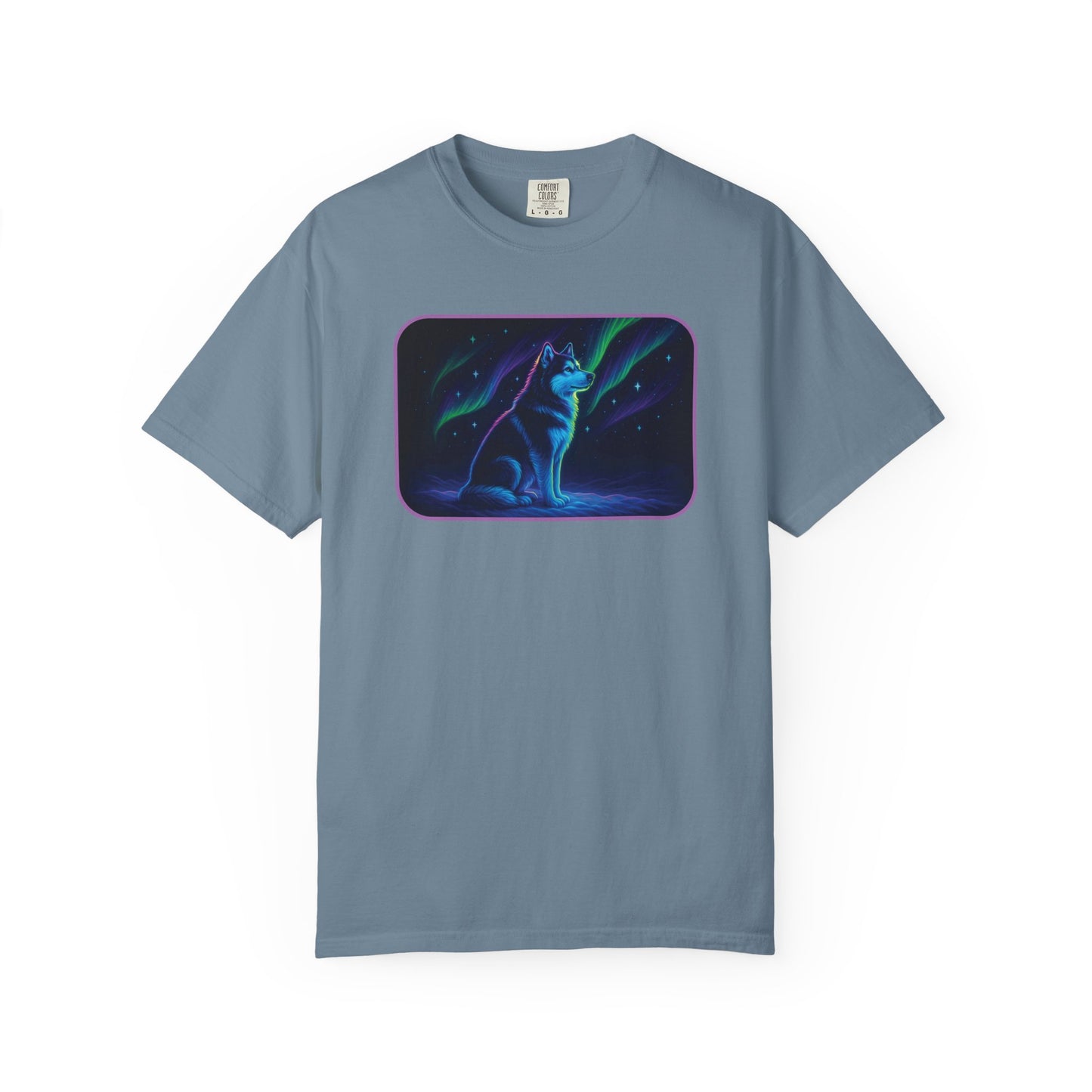 Alaskan Malamute Northern Lights T-shirt