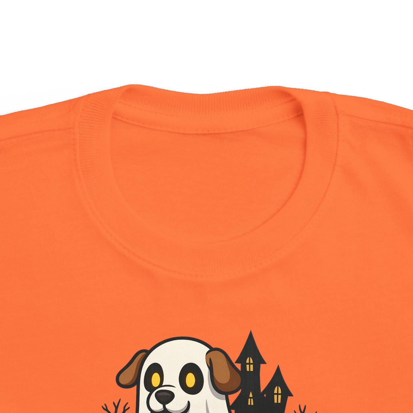 Toddler Halloween Ghost Tee, Cute Pumpkin Shirt, Kids' Halloween Outfit, Toddler Party Clothes, Spooky Shirt for Little Ones