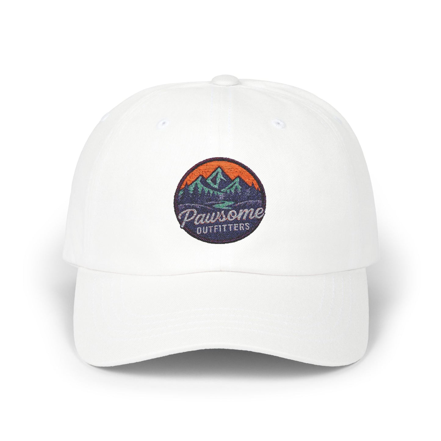 Classic Pawsome Outdoor Dad Cap - Casual Summer Hat, Gift for Dad, Hiking Cap, Adjustable Dad Hat, Adventure Ready Headwear