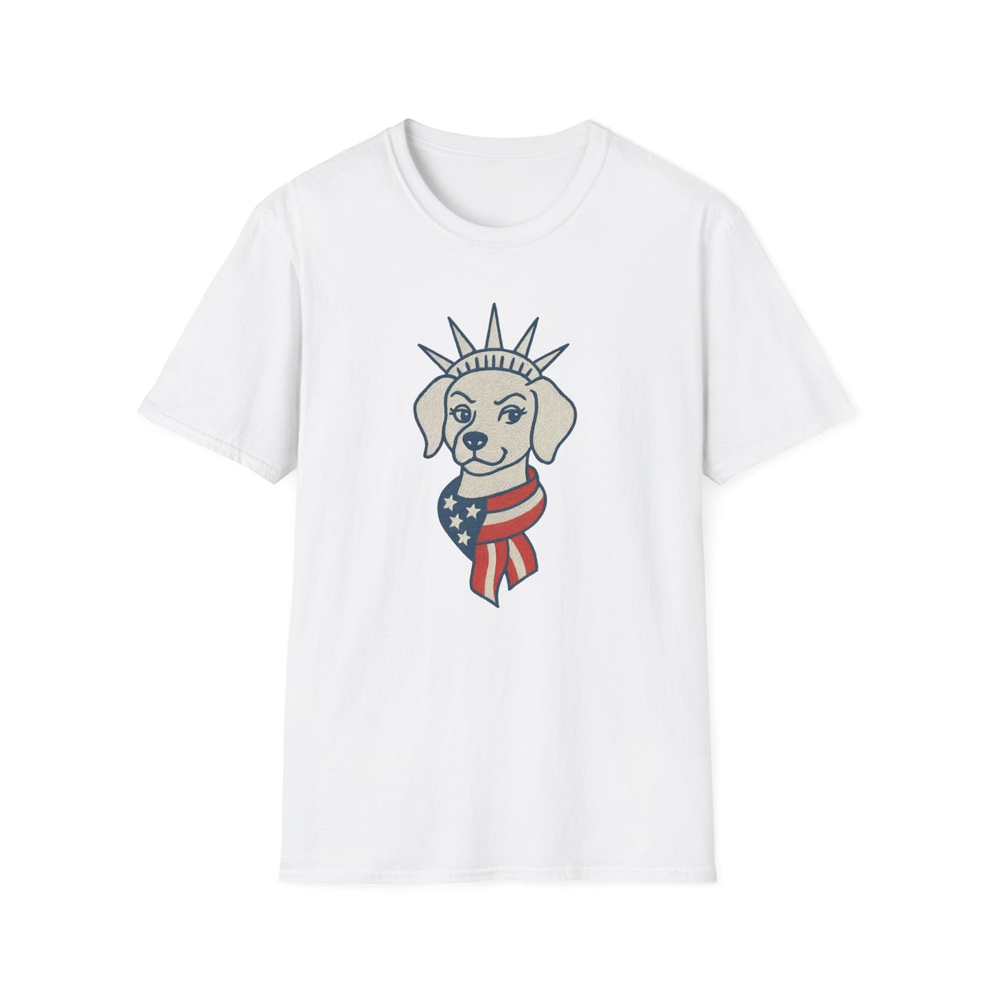 Patriotic Unisex T-Shirt with Flag Design, USA Pride Shirt, Everyday Wear, 4th of July Gift, Casual Style, American Flag Tee