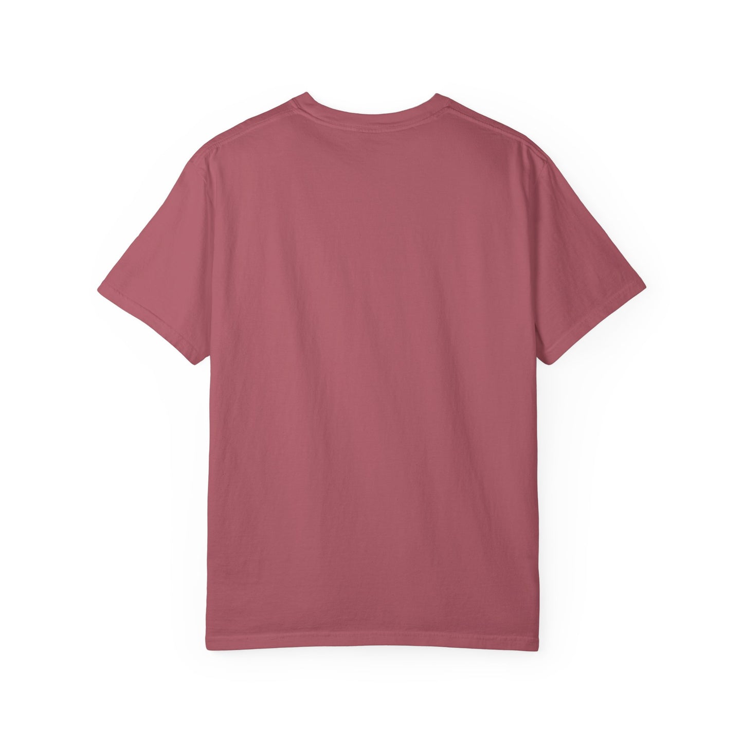 Coffee & Paws Unisex Garment-Dyed T-Shirt - Cute Dog Lovers Gift, Pet Owners Tee, Floral Design, Coffee Enthusiast Top, Casual Wear