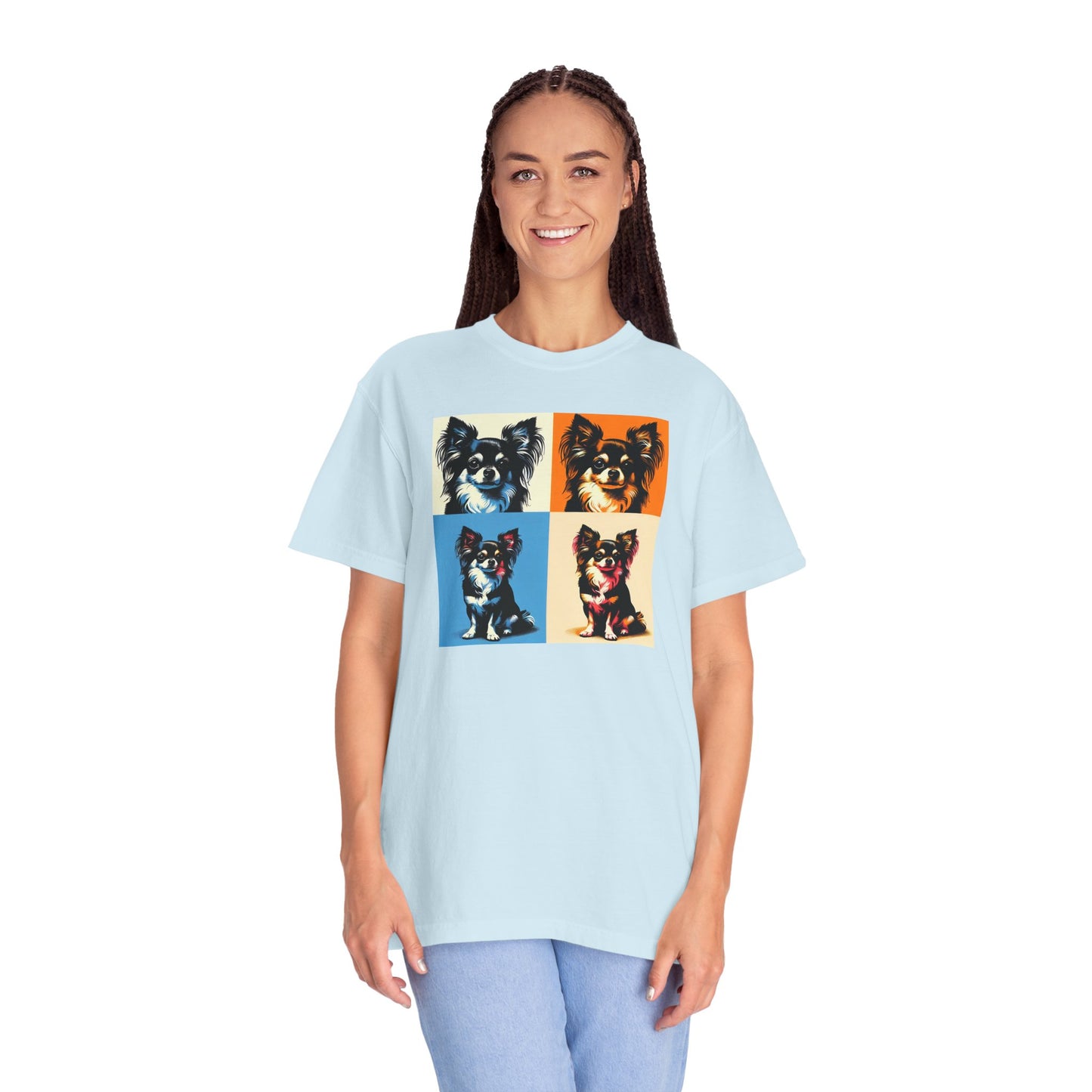 Chihuahua Pop Art Unisex T-shirt - Colorful Graphic Tee for Dog Lovers