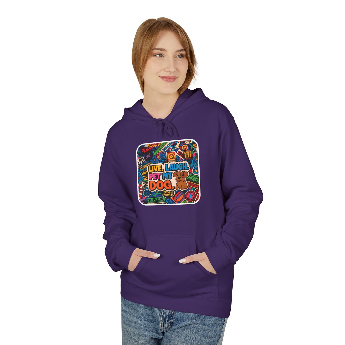 Hoodie - Dog Mom Design - Perfect Gift for Dog Lovers
