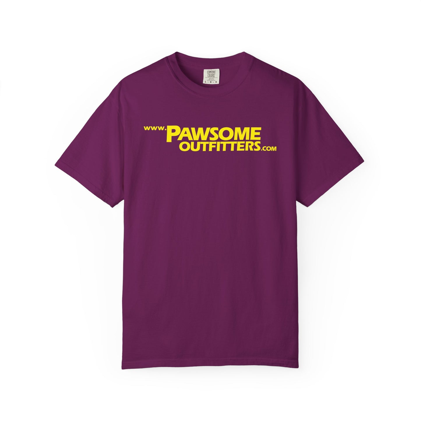 Pawsome Outfitters Logo Tees – Multiple Colors & Patterns