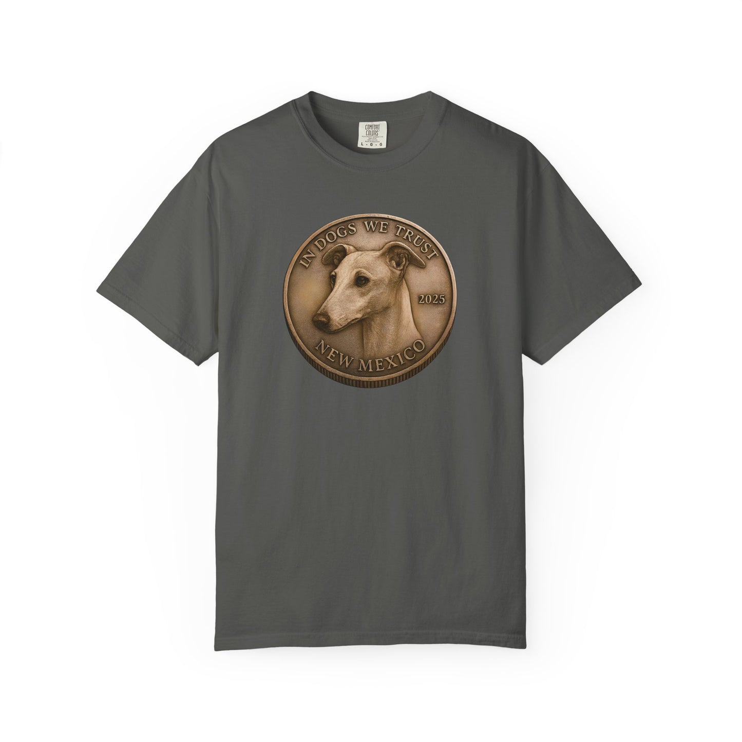 New Mexico State Coin T-Shirt Collection - Proud Dog Breed Illustrations