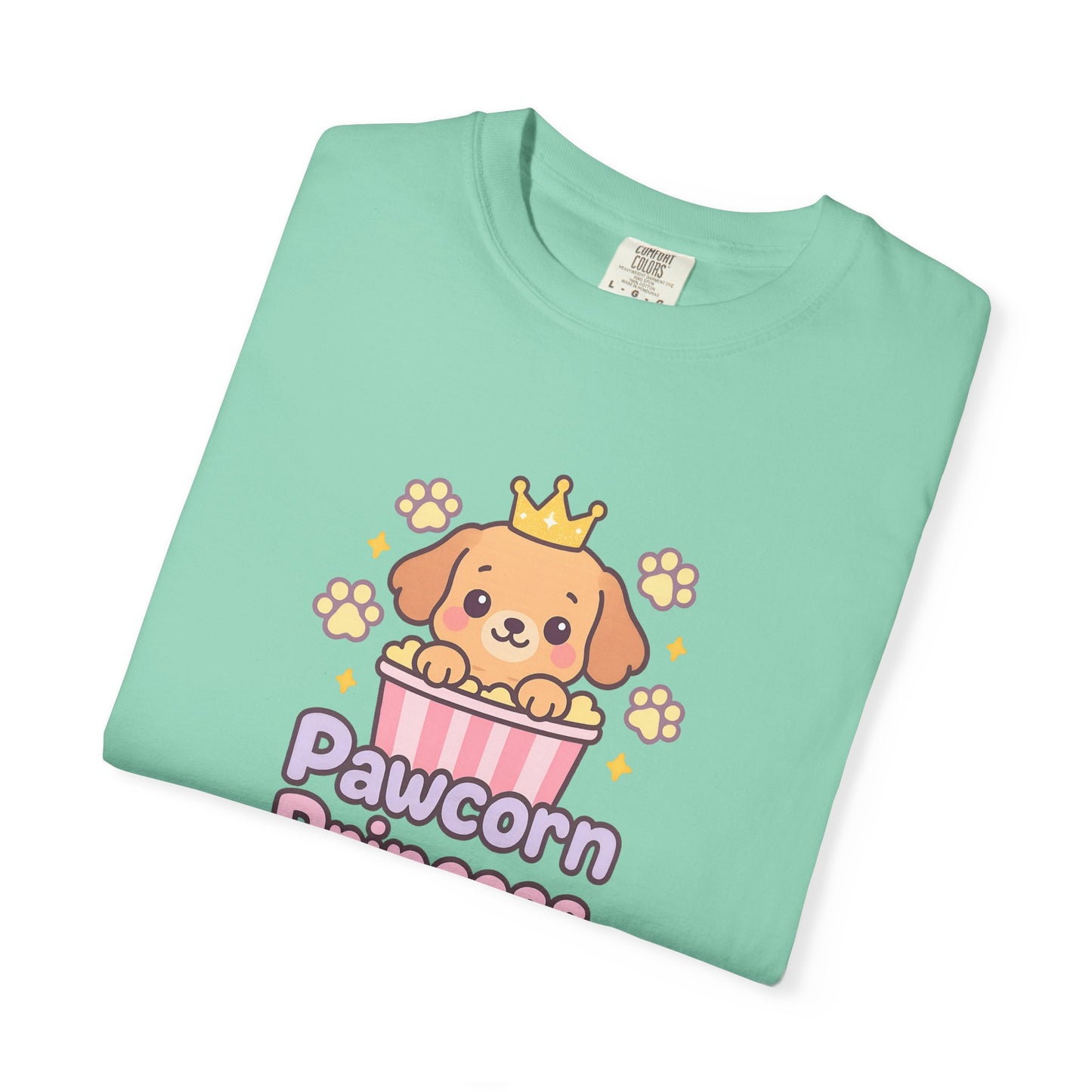 Pawprint Princess T-Shirt, Cute Dog Lover Tee, Funny Pet Shirt, Gift for Dog Moms, Animal Lover Clothing