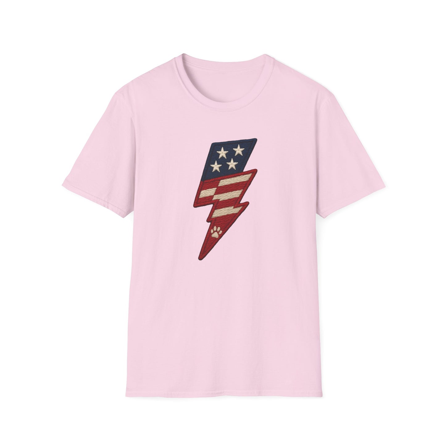 Patriotic Unisex T-Shirt with Flag Design, USA Pride Shirt, Everyday Wear, 4th of July Gift, Casual Style, American Flag Tee