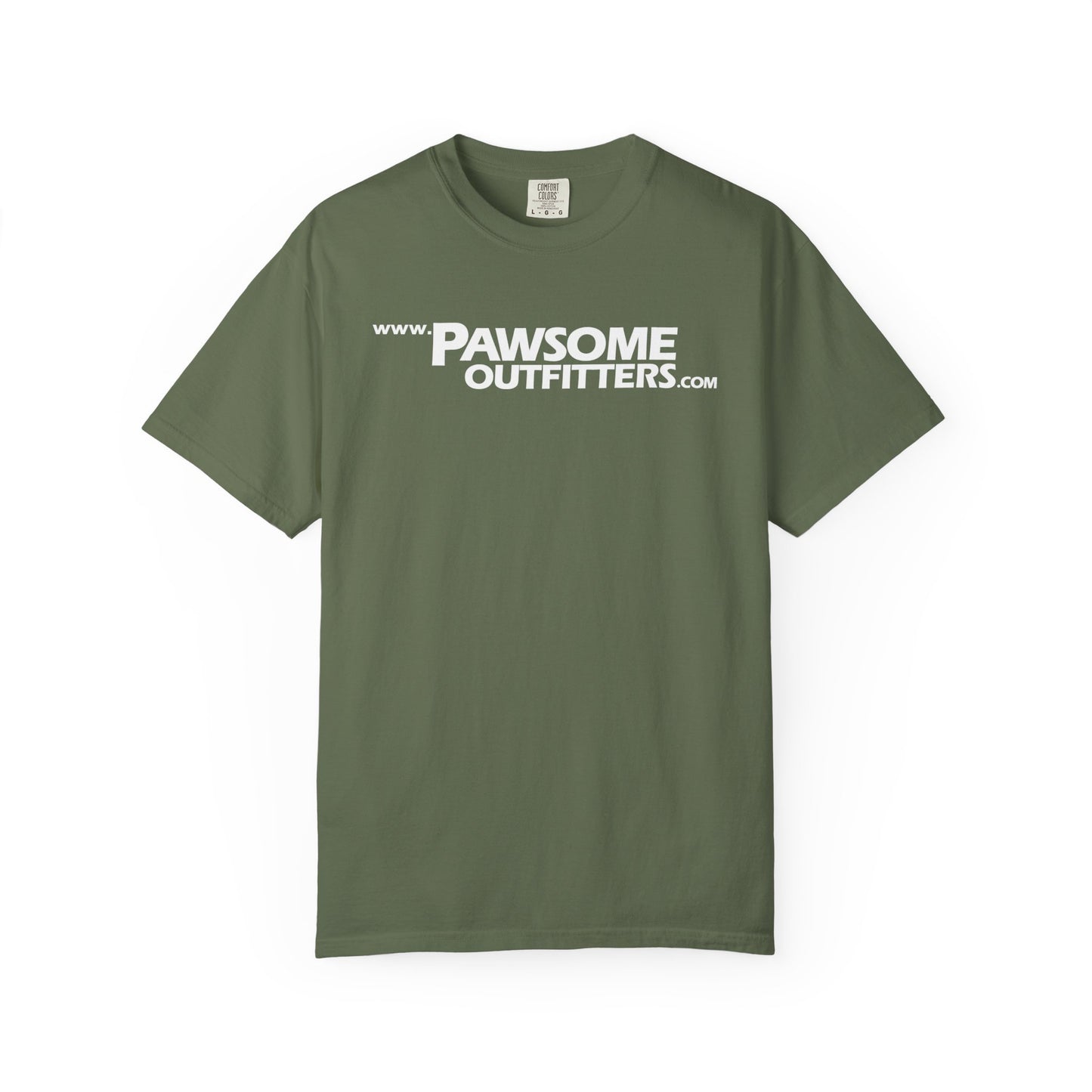 Pawsome Outfitters Logo Tees – Multiple Colors & Patterns