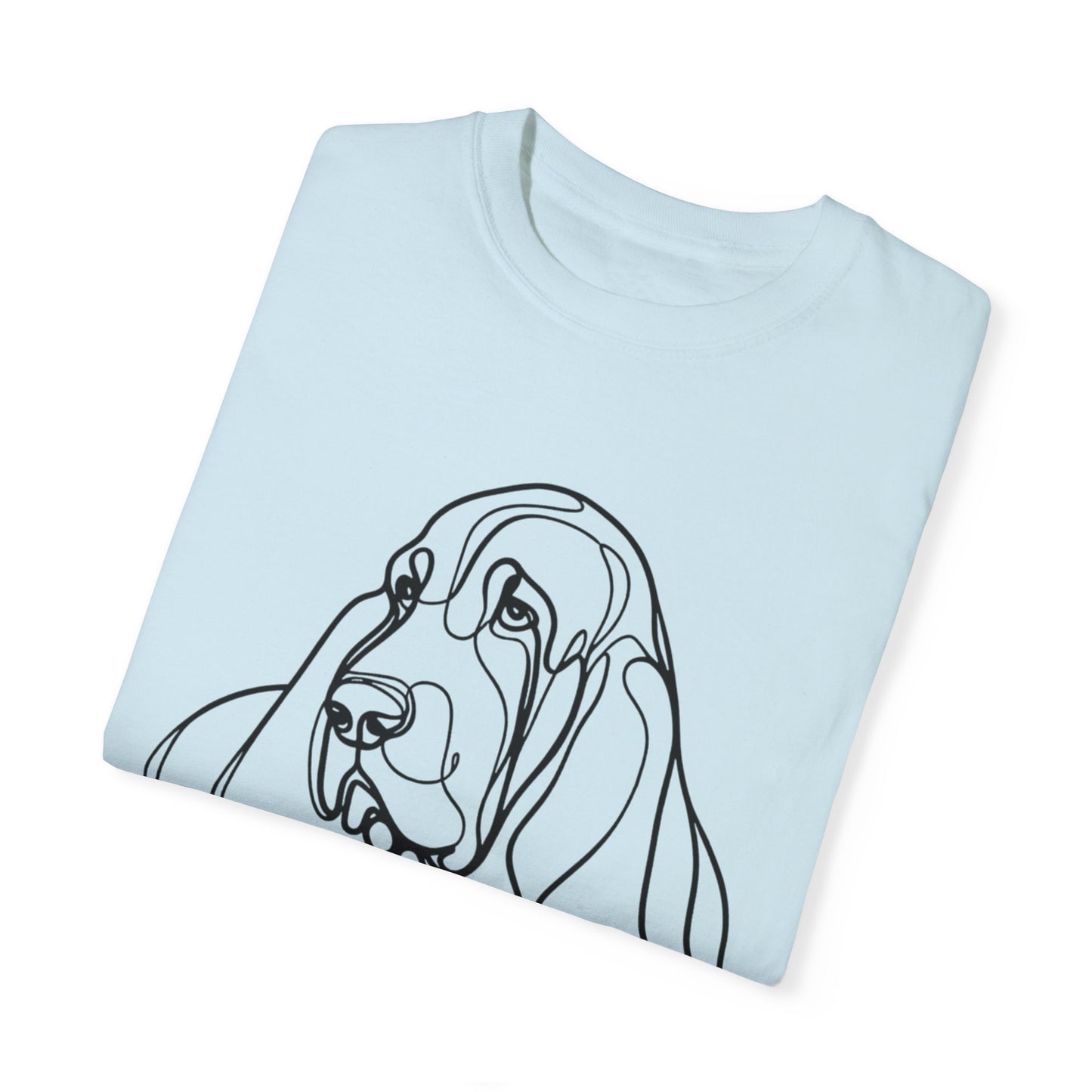 π Low & Loyal β Basset Hound Line Art Tee
