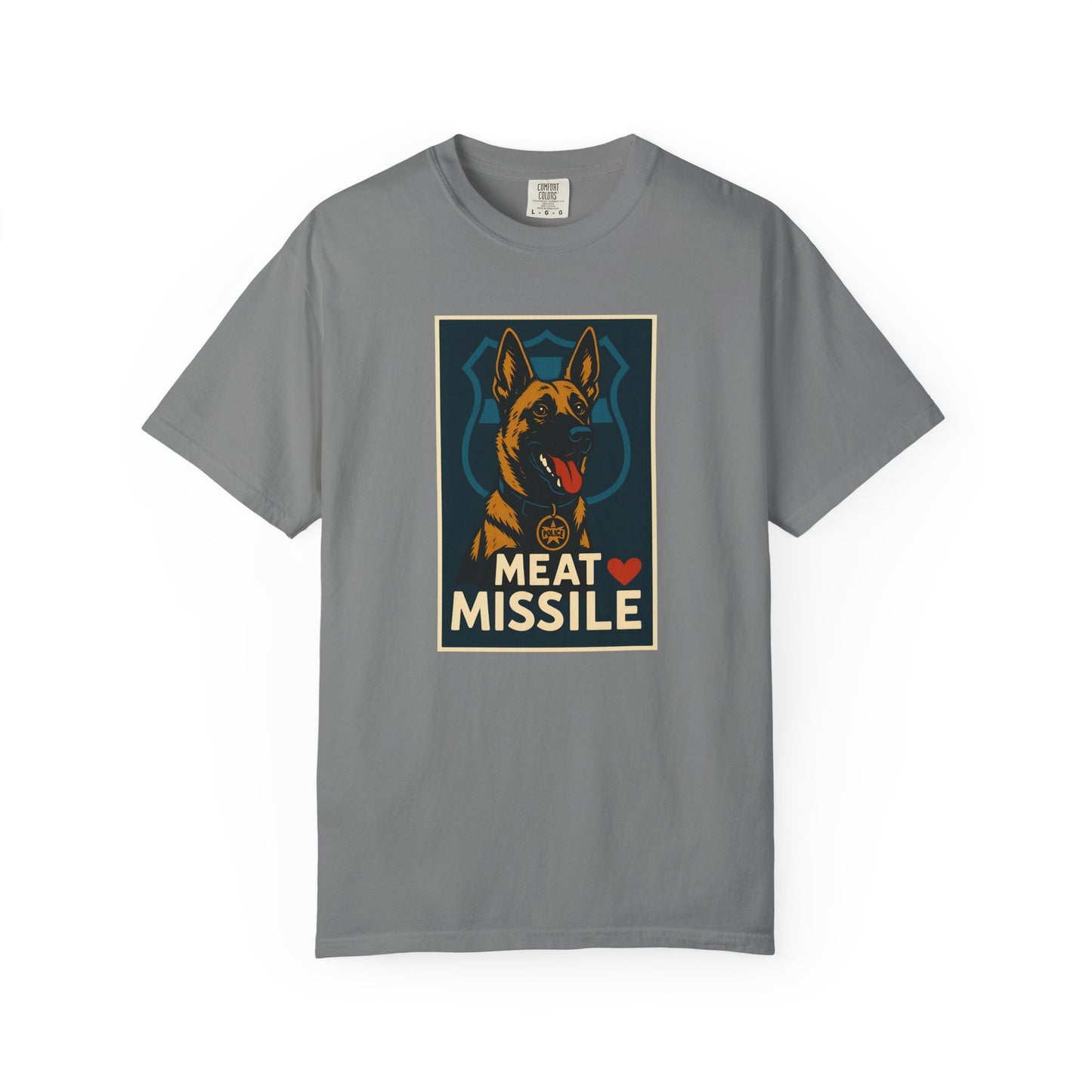🚀 Belgian Malinois “Meat Missile” Tee