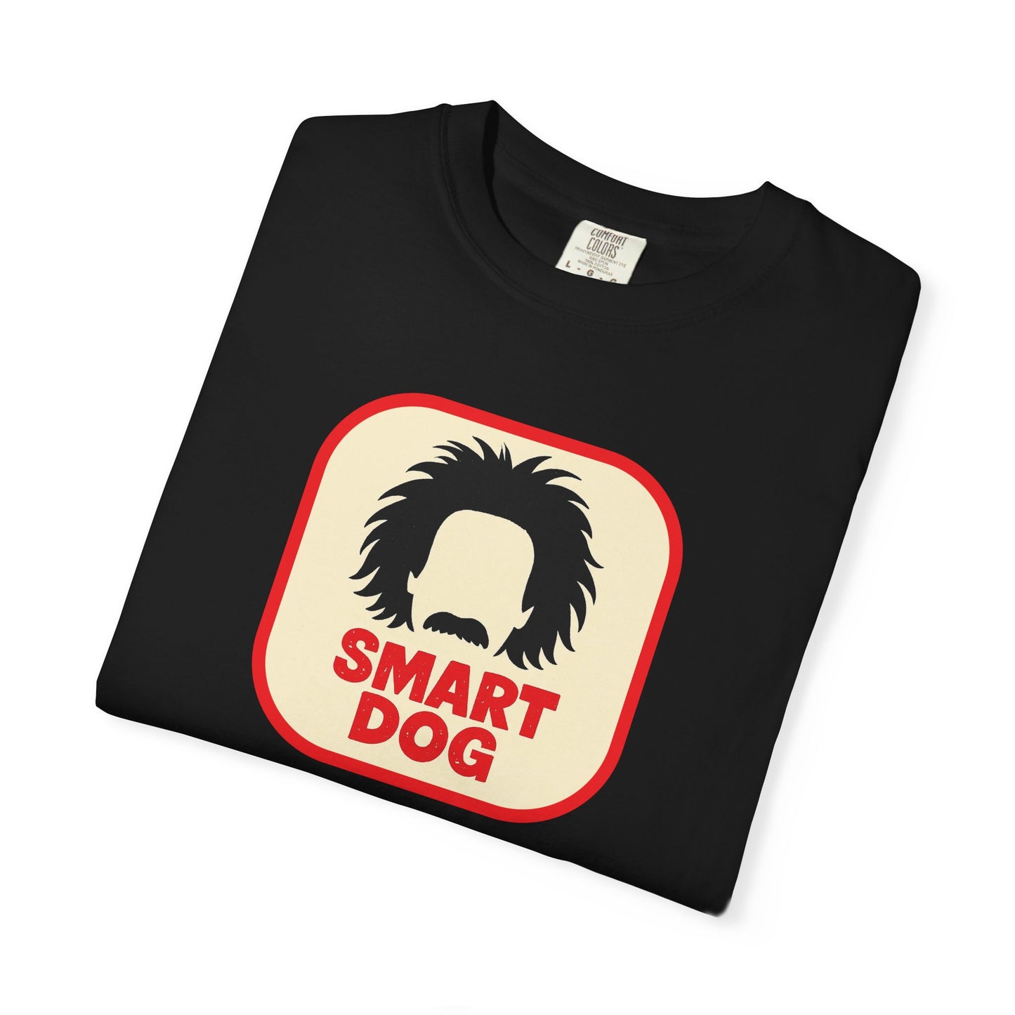 Dog Lover Graphic T-shirt - Smart Dog, Albert Einstein Design