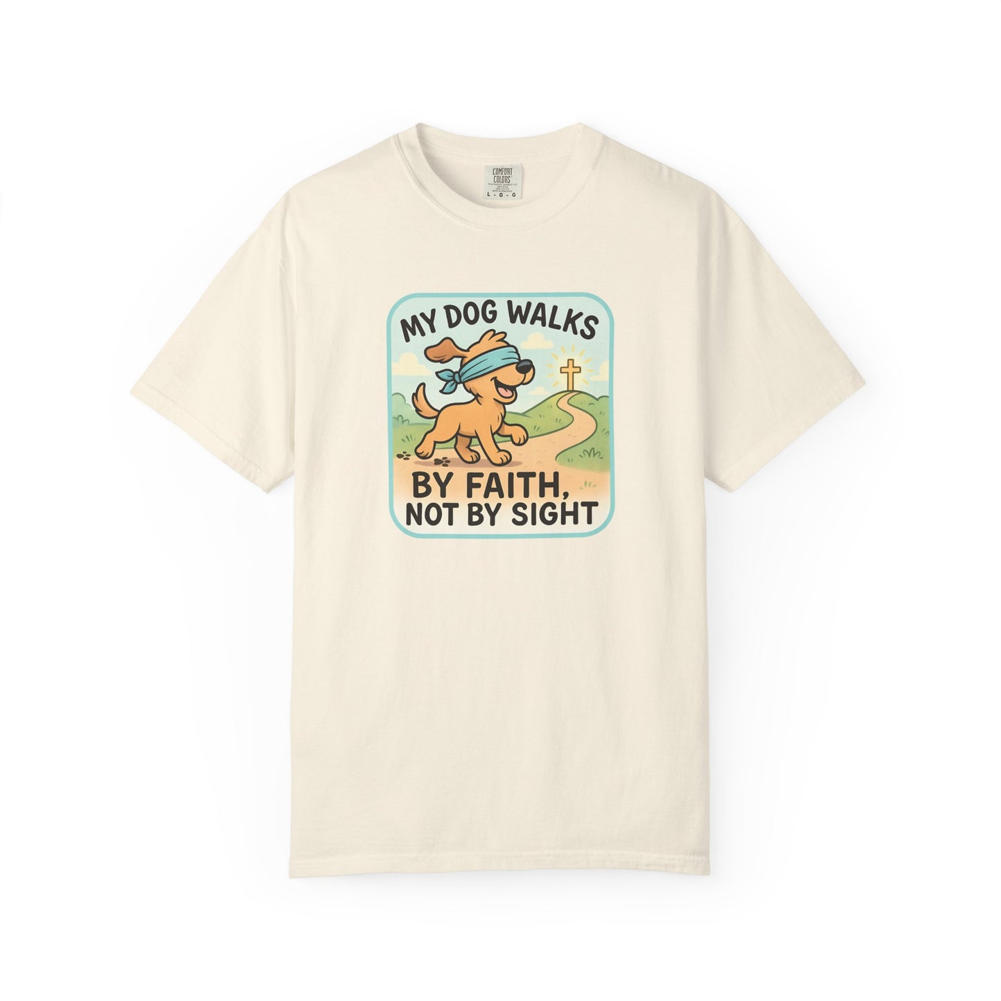 Faith-Inspired Dog Lover T-Shirt, Pet Owner Gifts, Cute Dog Apparel, Faith and Pets Merchandise, Casual Summer Wear