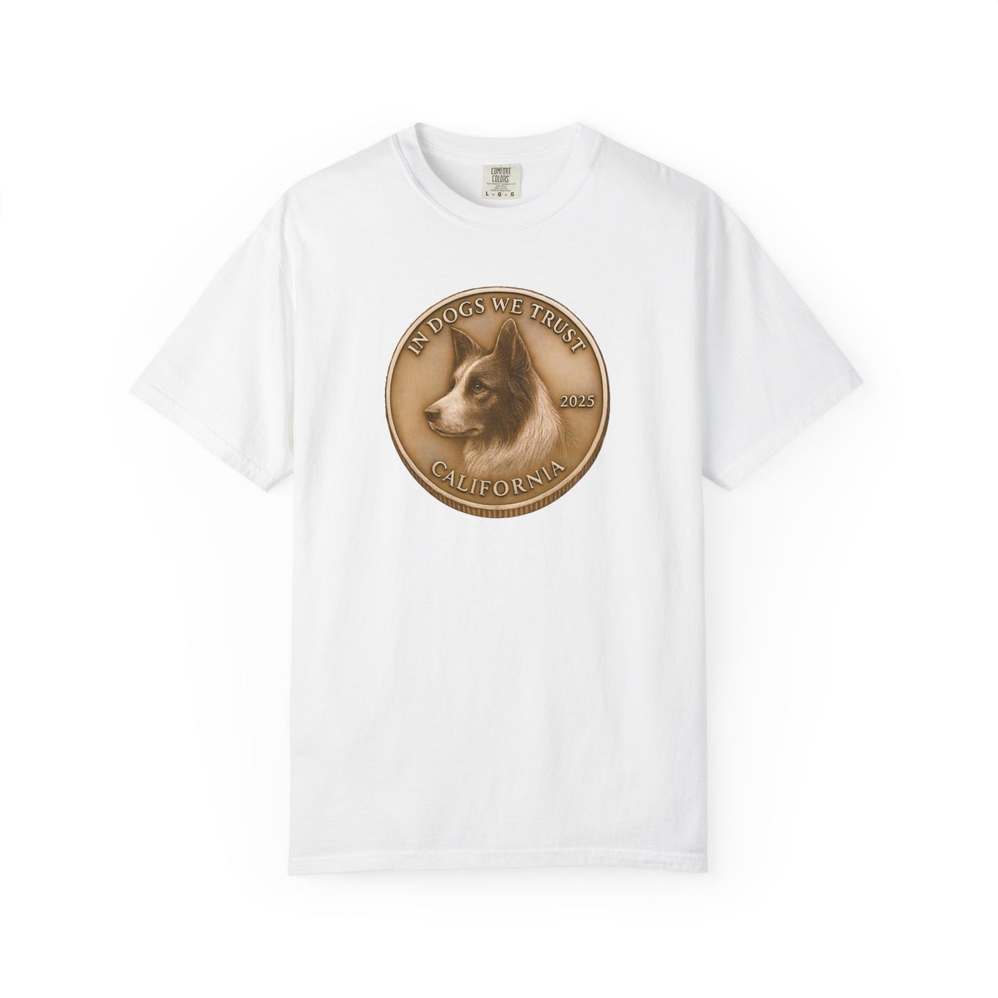 California State Coin T-Shirt Collection - Proud Dog Breed Illustrations